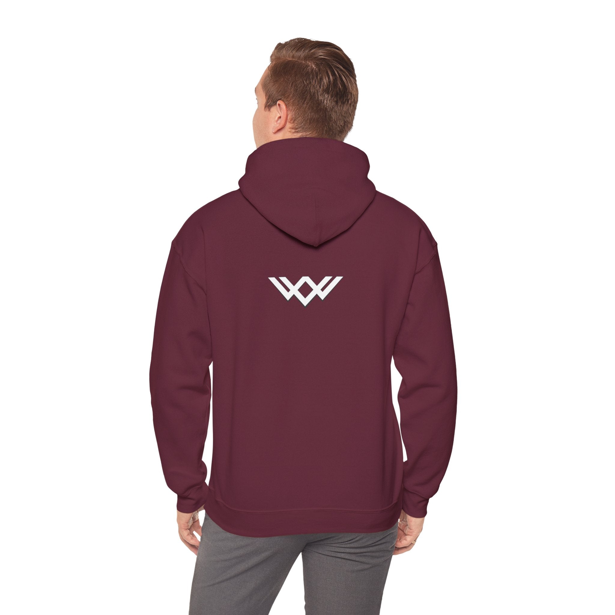 Unisex Signature Front Statement Back Hoodie | FUL