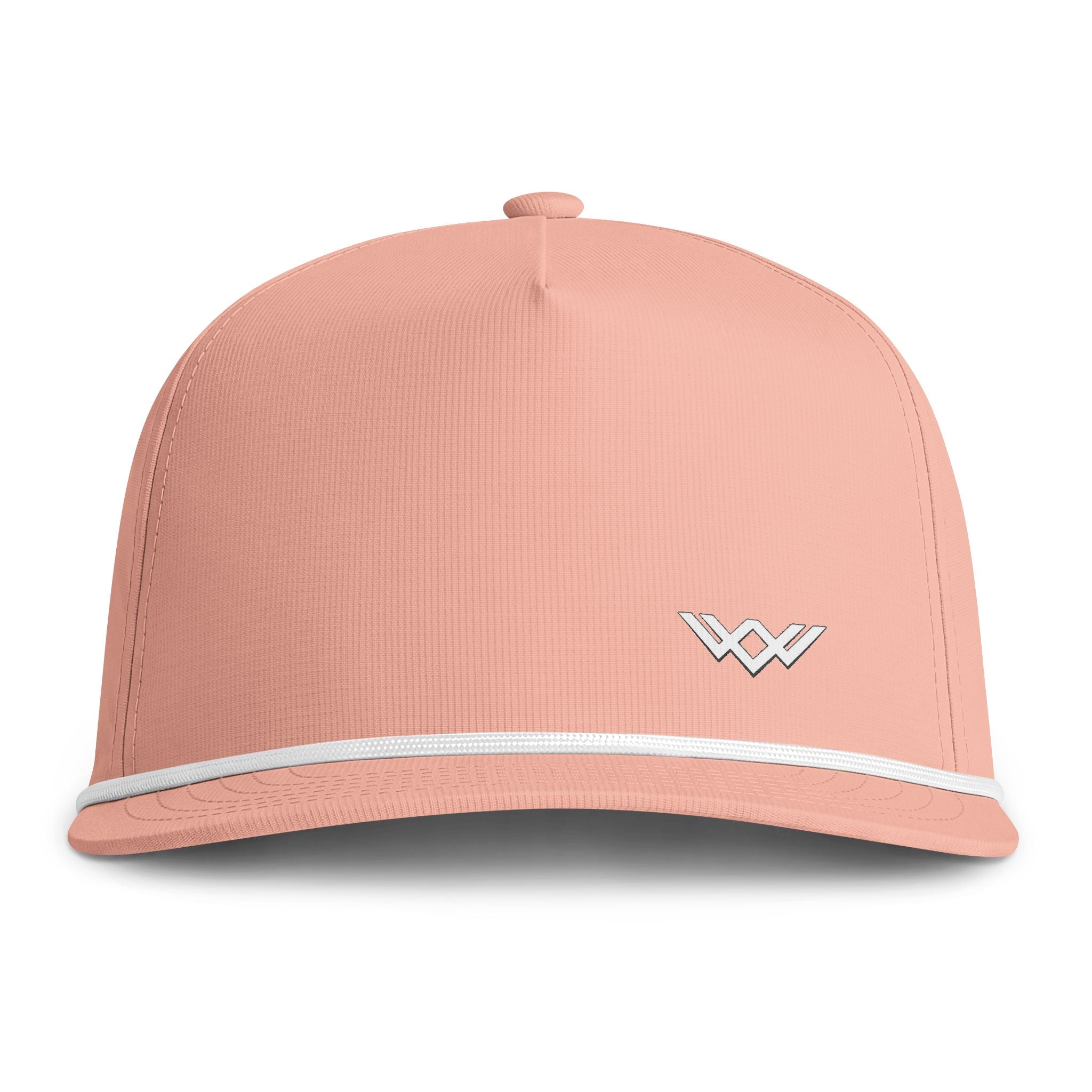 Sunwashed Vintage Rope-Trim Baseball Hat - Minimal Logo
