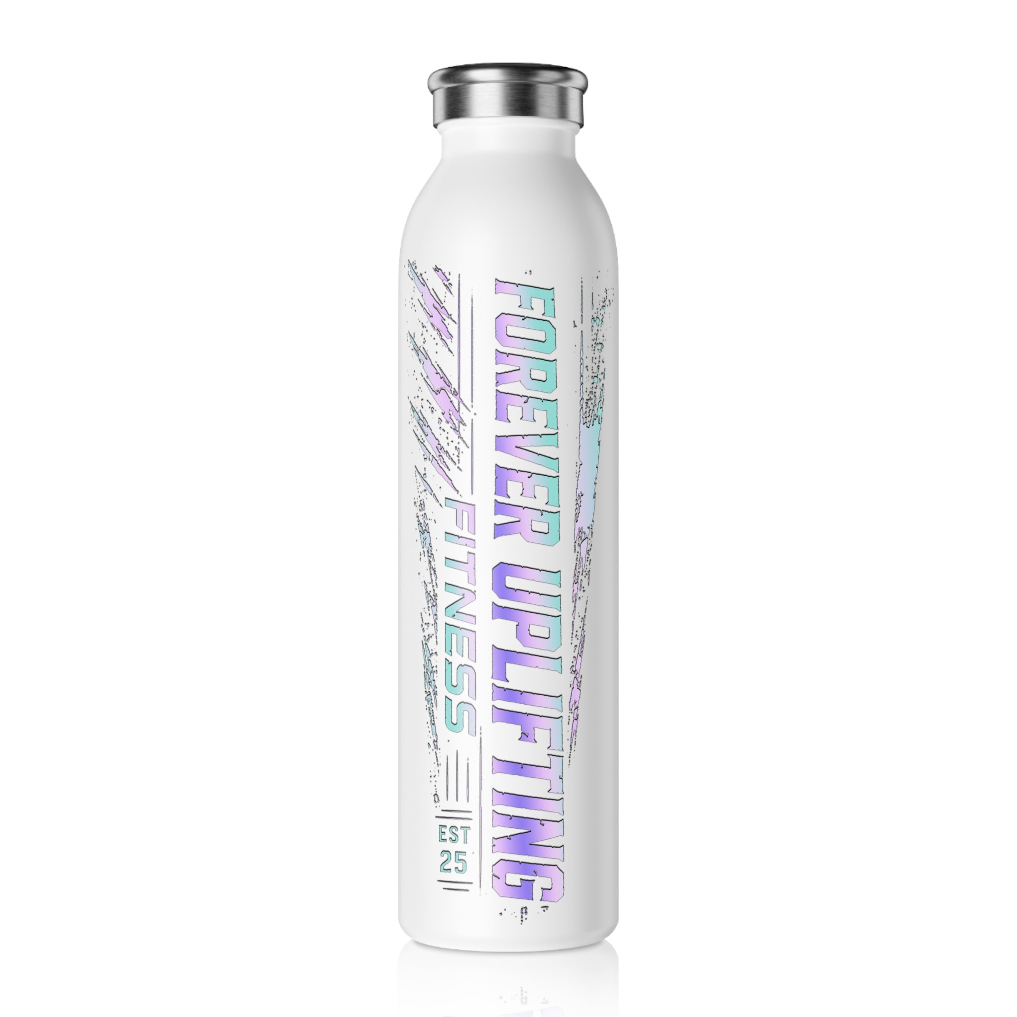 Forever Uplifting Fitness - Skinny Stainless Insulated Sports Bottle
