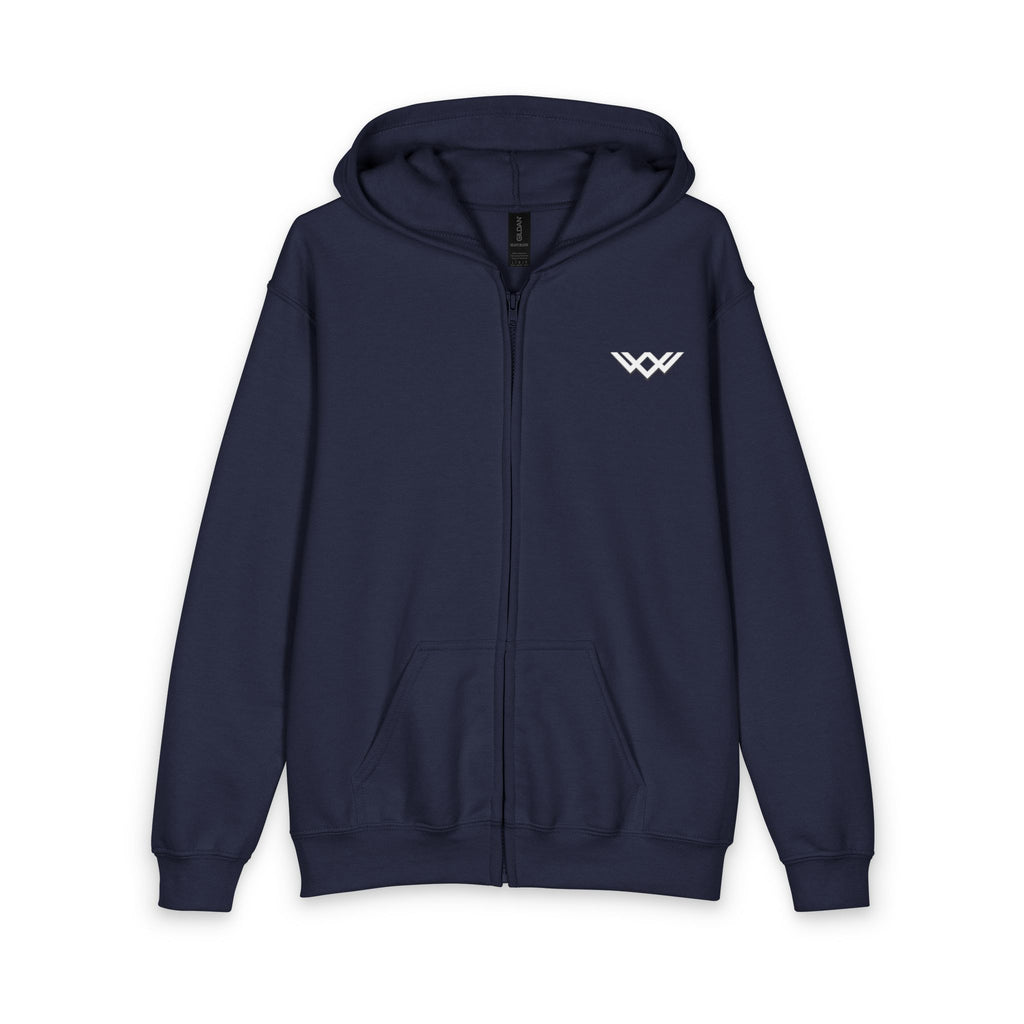 Youth — Minimal Logo Zip Hoodie