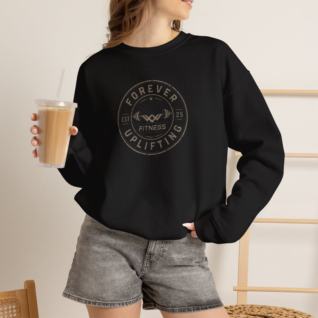 Vintage Circle Logo Premium Sweatshirt | Forever Uplifting Fitness