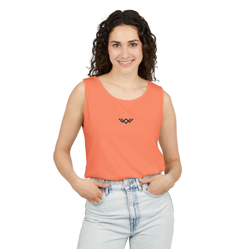 Women's Tank Top — Minimal Centre Chest Logo