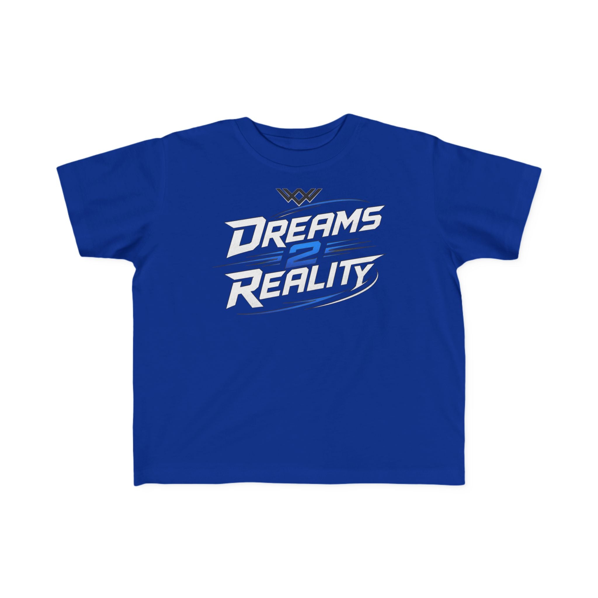 Toddlers Motivational Graphic Tee | Dreams 2 Reality | FUF