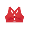 Women's Twist Front V-Neck Sports Bra