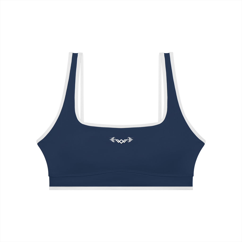 Women's Color Block Yoga Sports Bra
