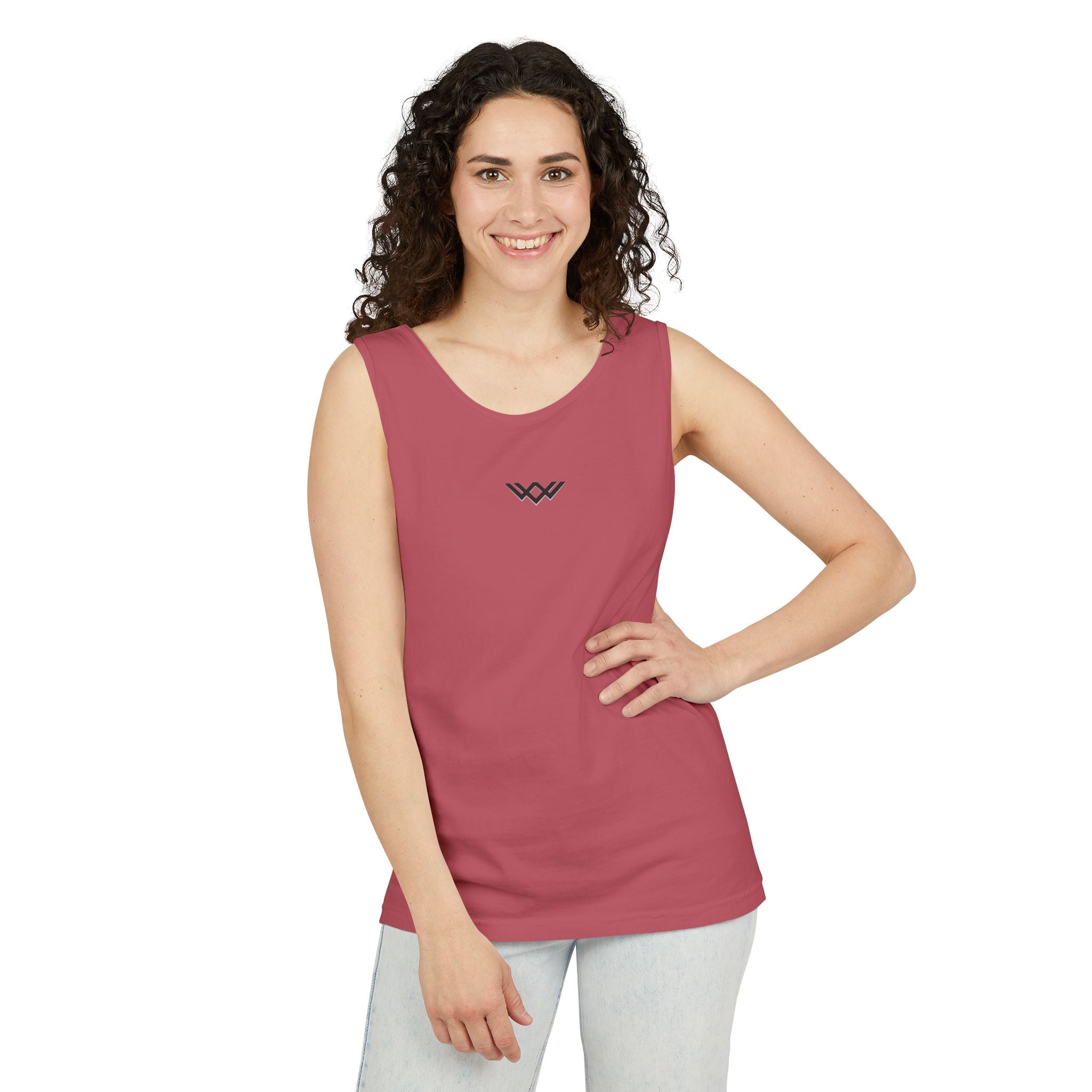 Women's Tank Top — Minimal Centre Chest Logo