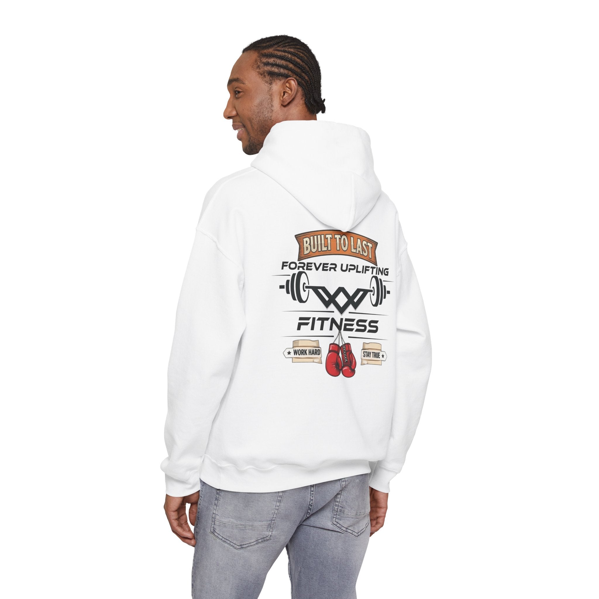 Built To Last Premium Fitness Hoodie | Forever Uplifting Fitness