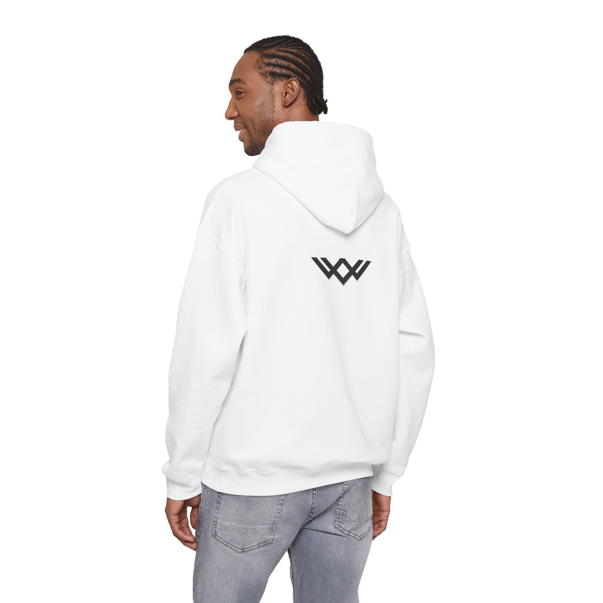 Unisex Signature Front Statement Back Hoodie | FUL