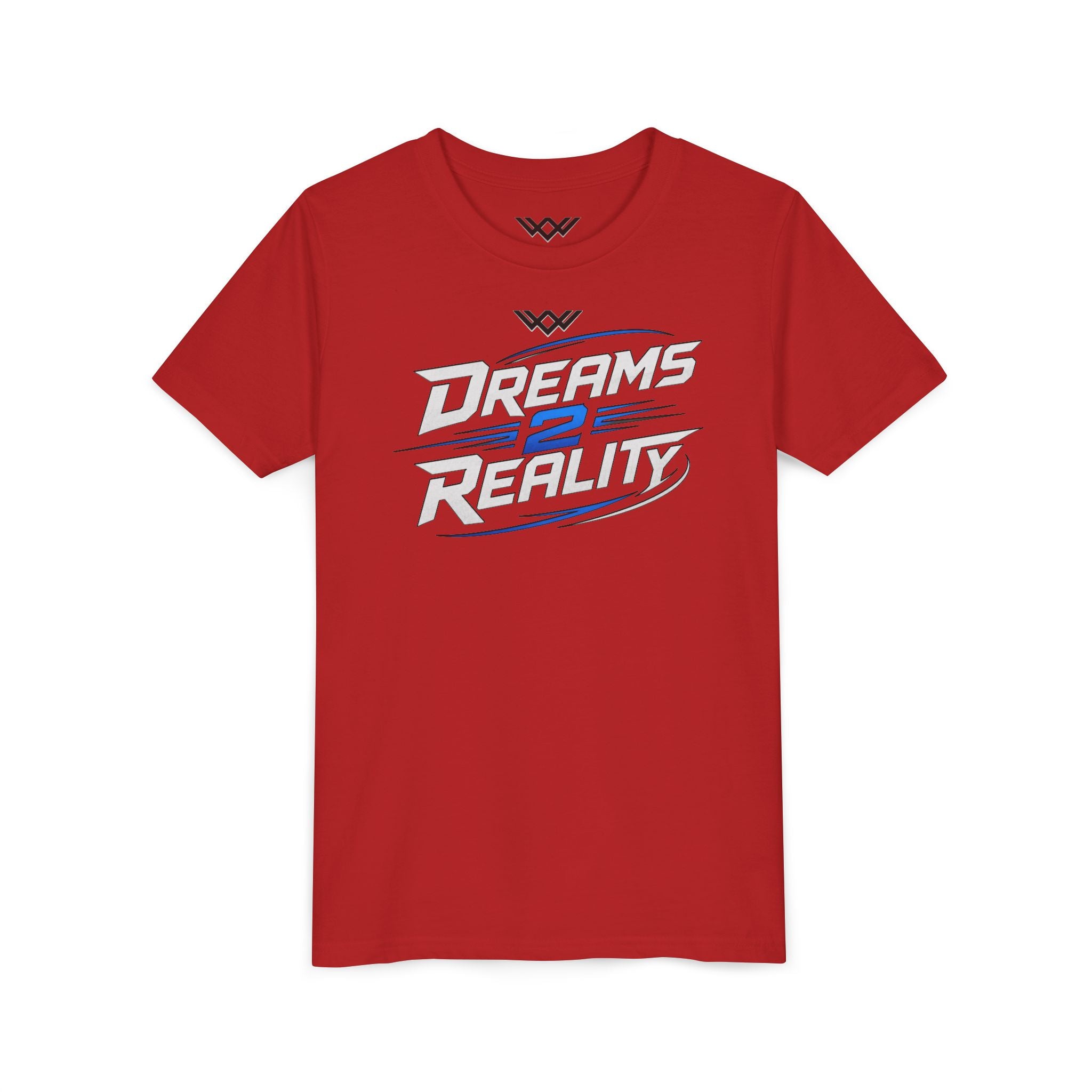 Youths Motivational Graphic Tee Dreams 2 Reality