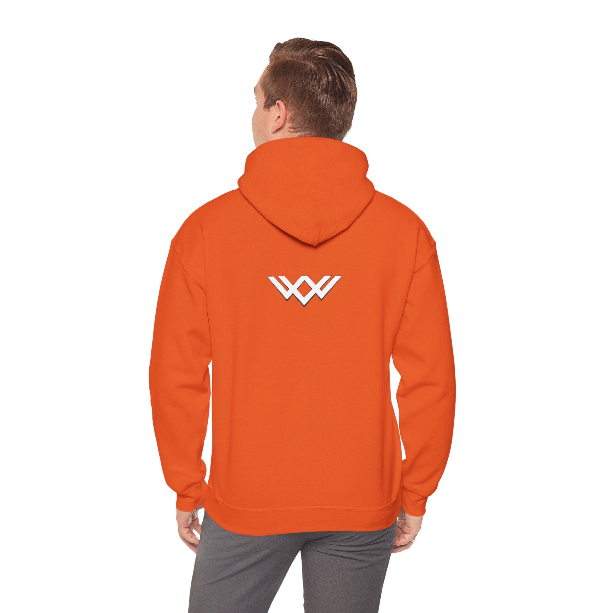 Unisex Signature Front Statement Back Hoodie | FUL