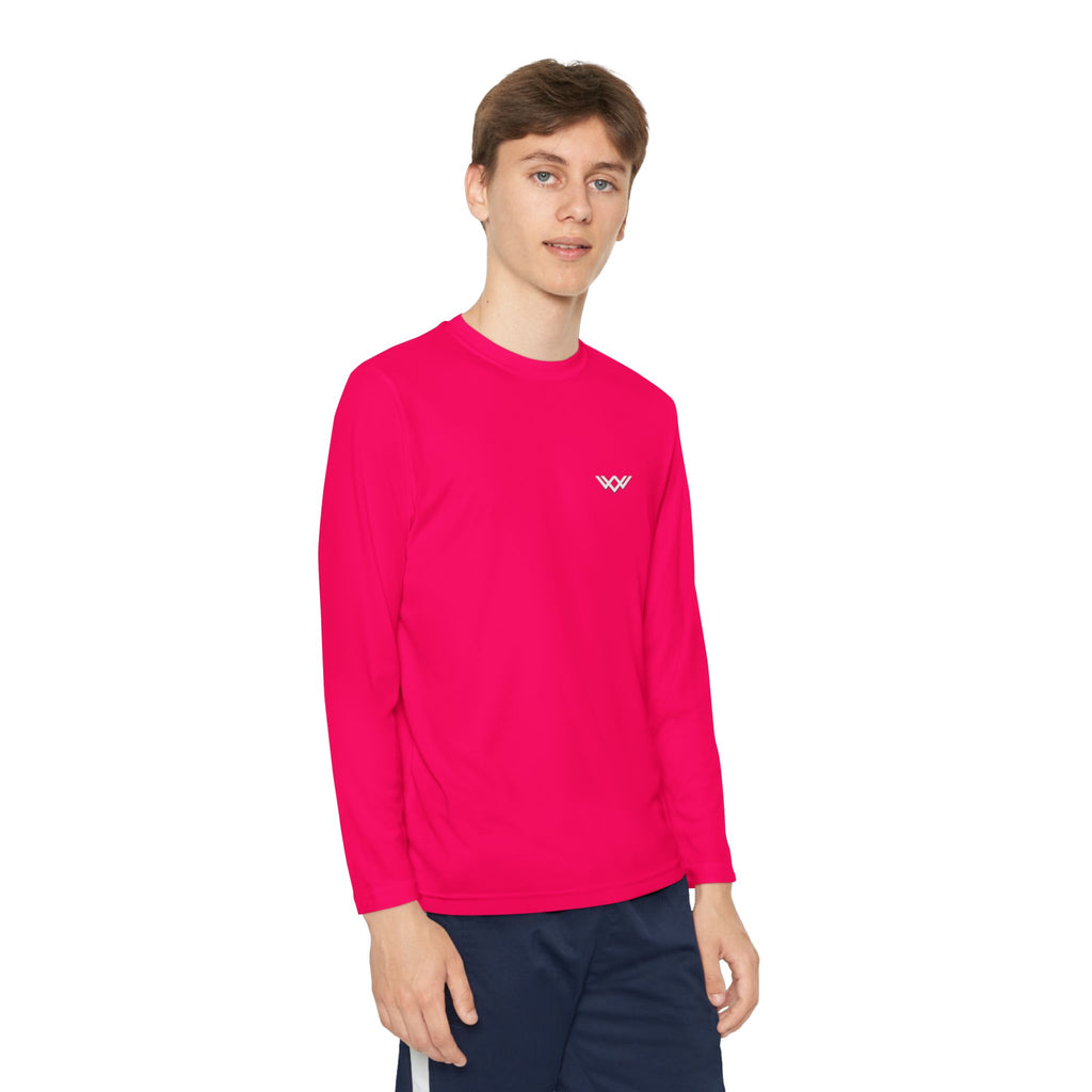 Kids Lightweight Long Sleeve Signature Logo Tee