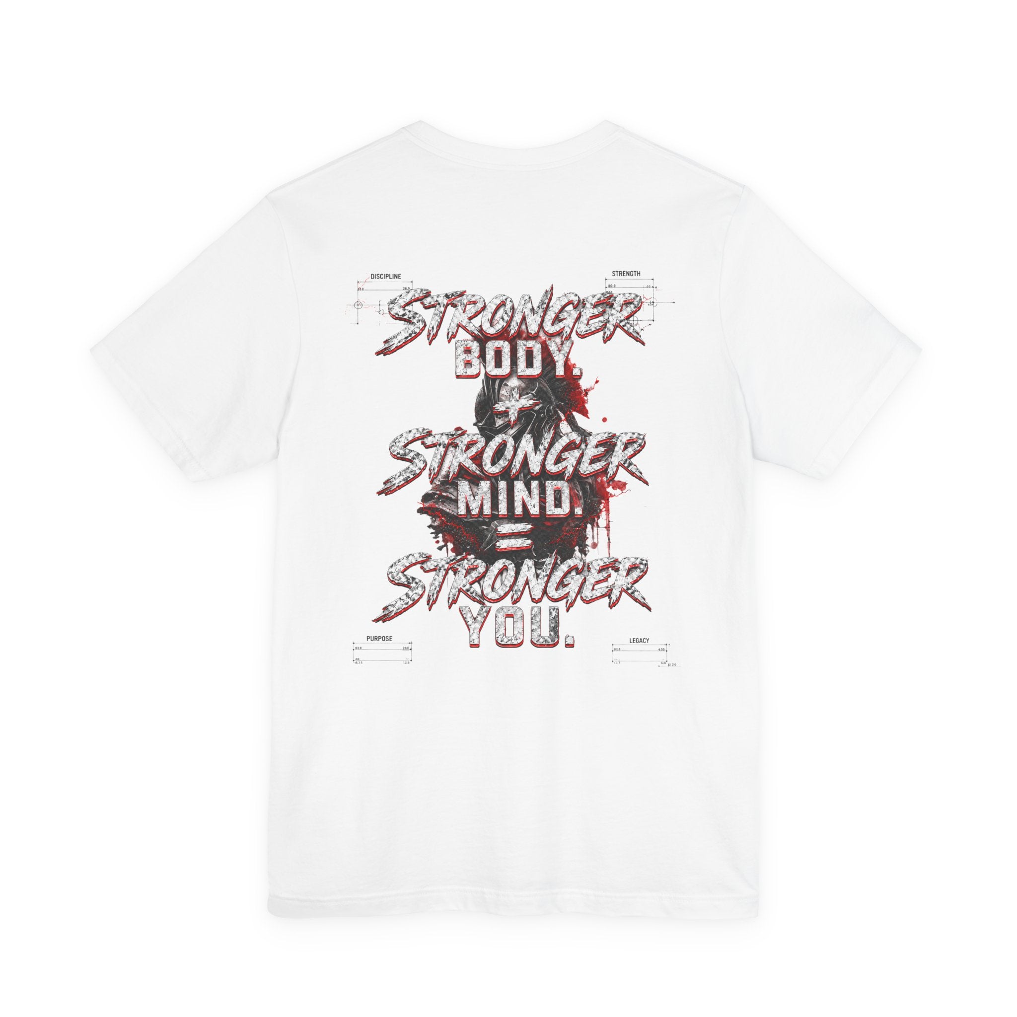 Stronger You Spartan Premium Gym T-Shirt | Forever Uplifting Fitness