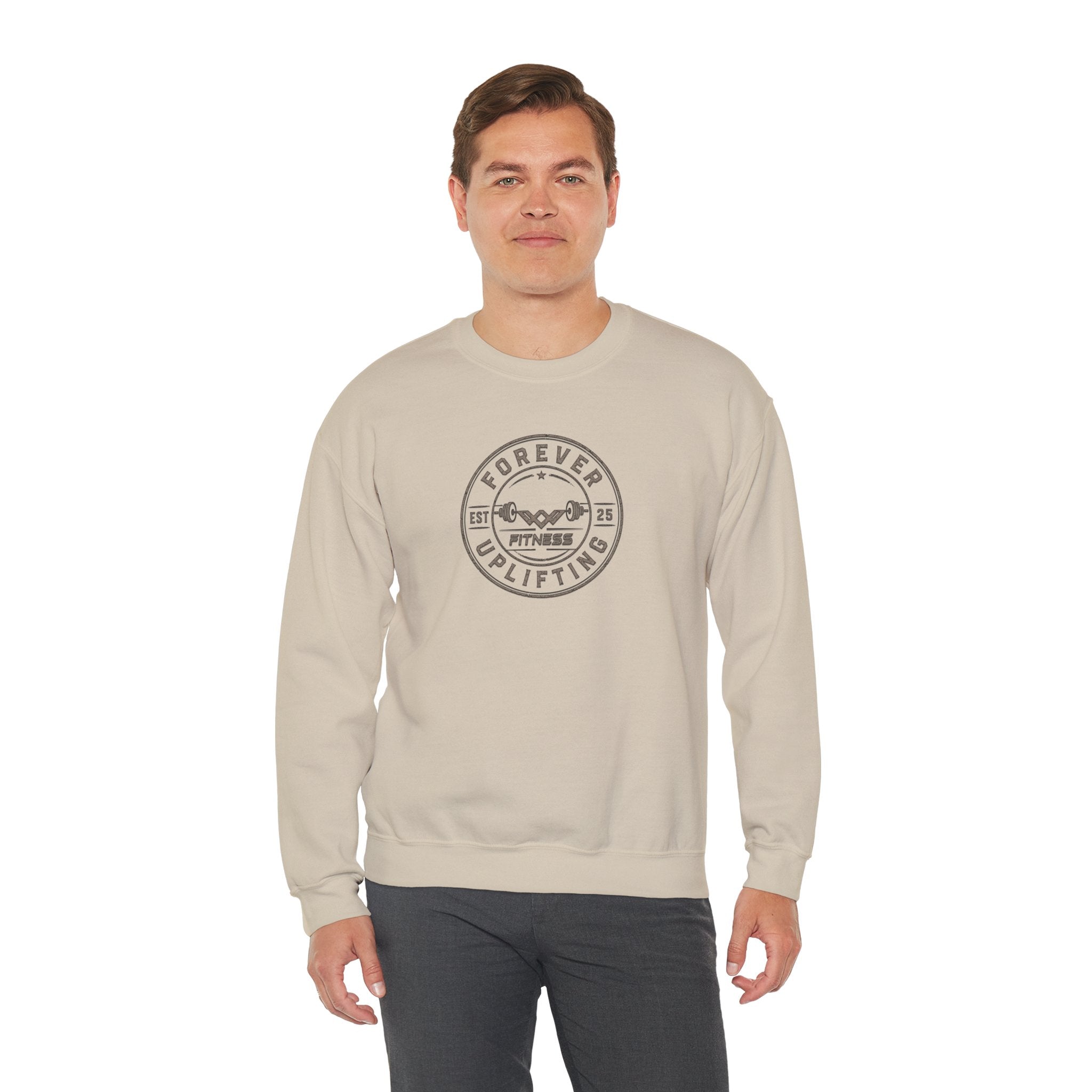 Vintage Circle Logo Premium Sweatshirt | Forever Uplifting Fitness