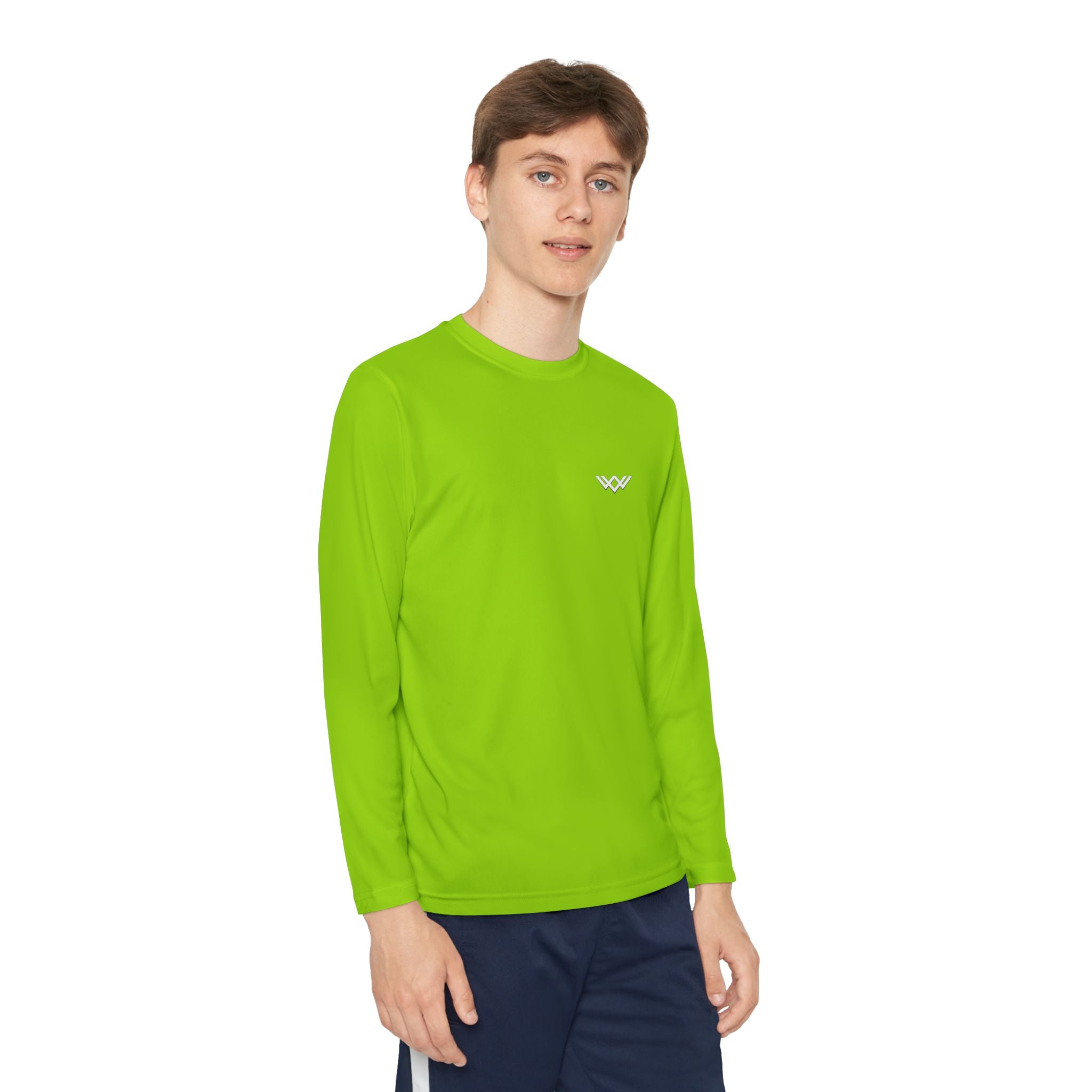 Kids Lightweight Long Sleeve Signature Logo Tee