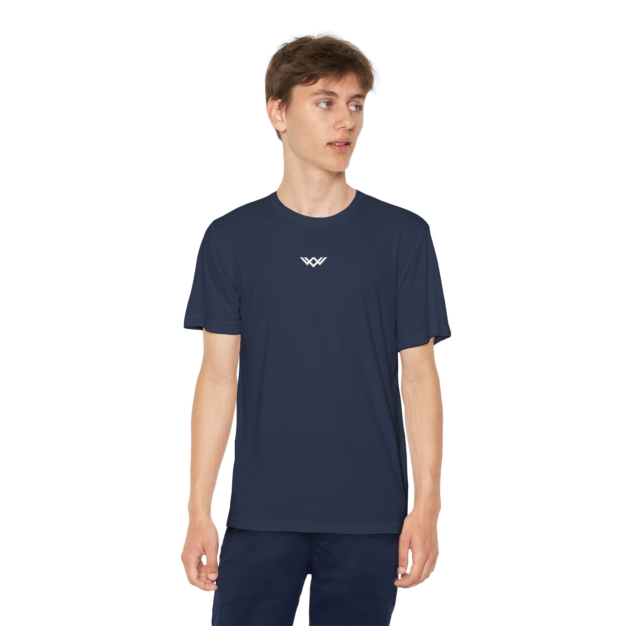 Youth Competitor Tee — Minimalist Chest Logo