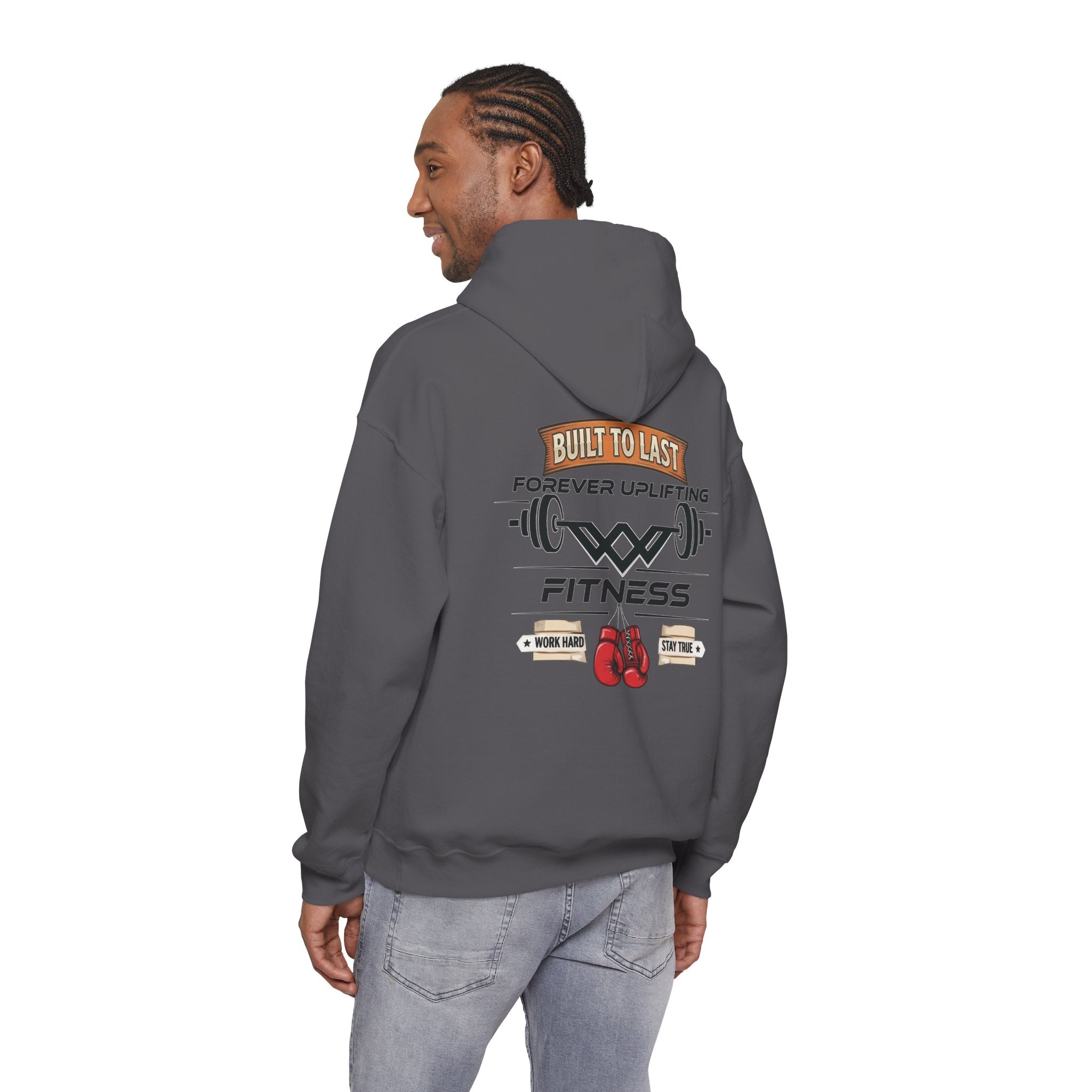 Built To Last Premium Fitness Hoodie | Forever Uplifting Fitness