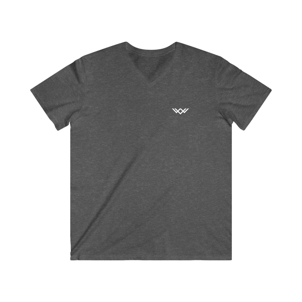 Men's Signature Logo V-Neck T-Shirt | FUL