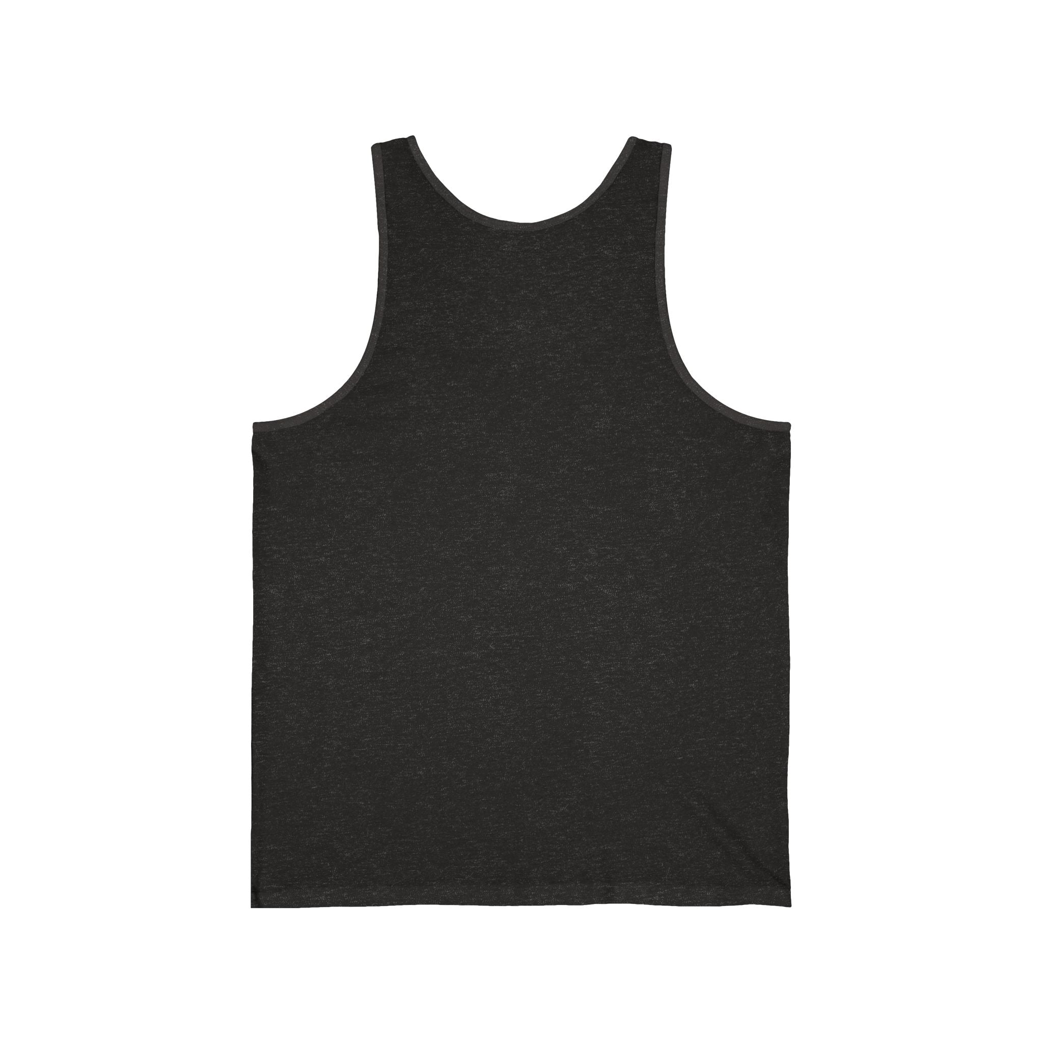 Unisex Jersey Tank Top — Minimal Chest logo