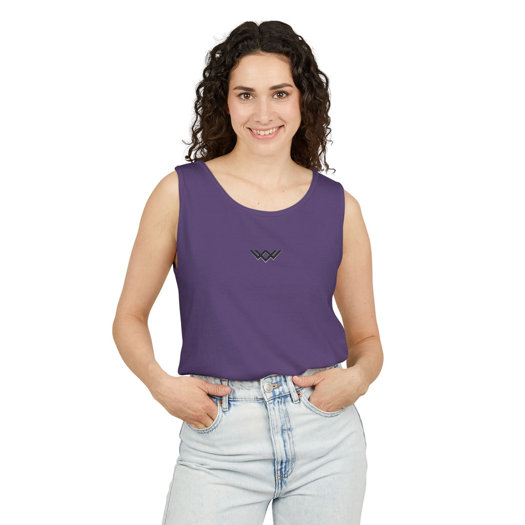 Women's Tank Top — Minimal Centre Chest Logo