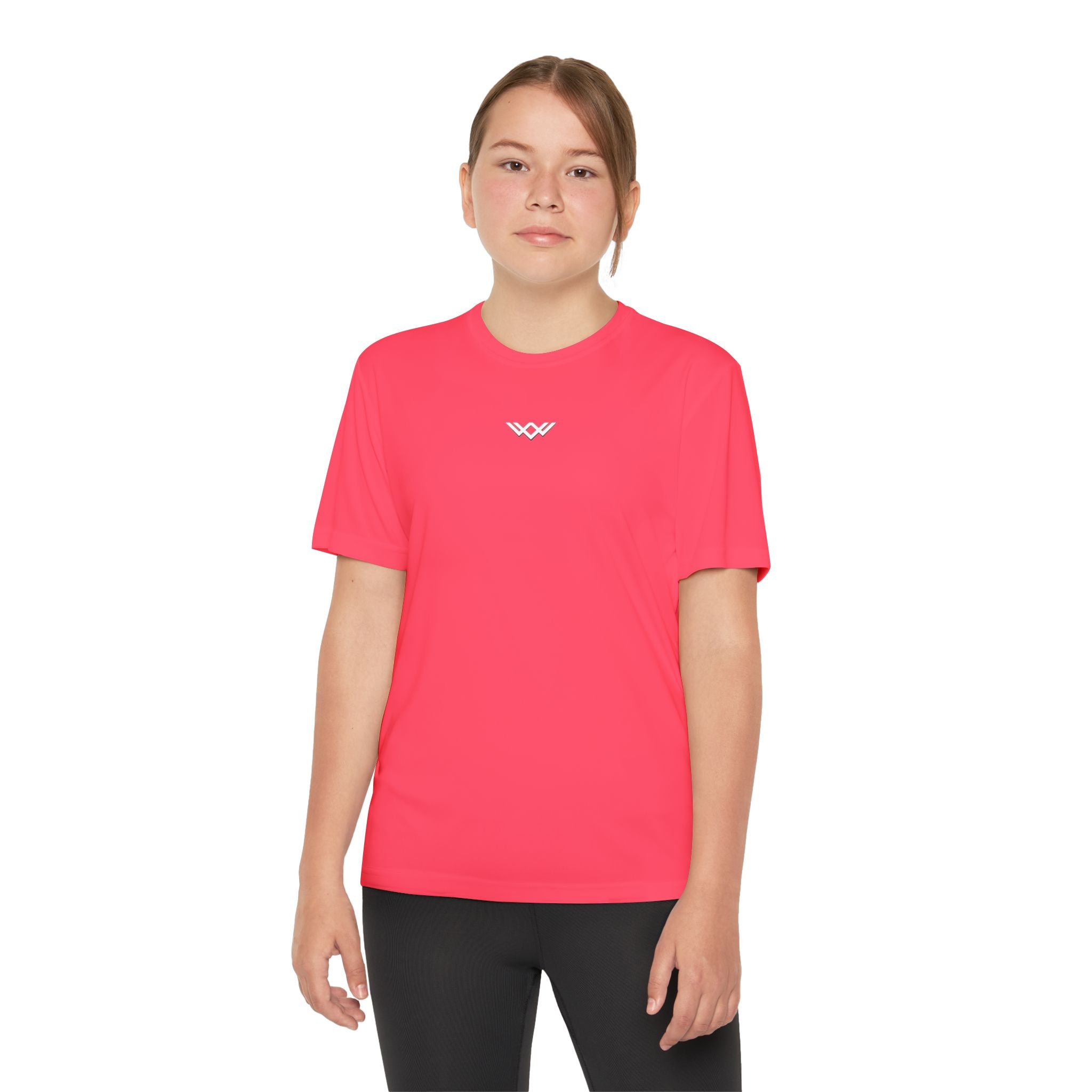 Youth Competitor Tee — Minimalist Chest Logo