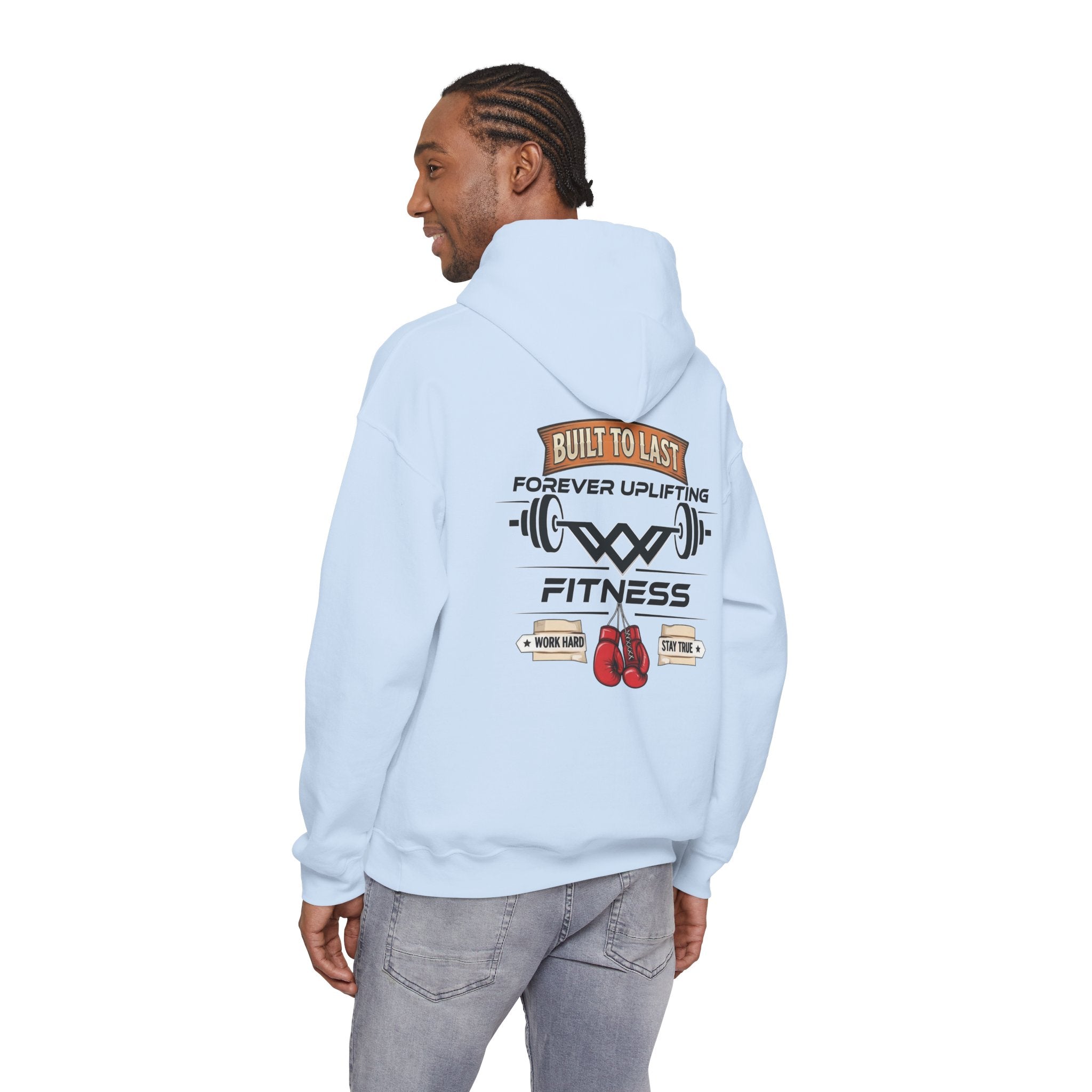 Built To Last Premium Fitness Hoodie | Forever Uplifting Fitness