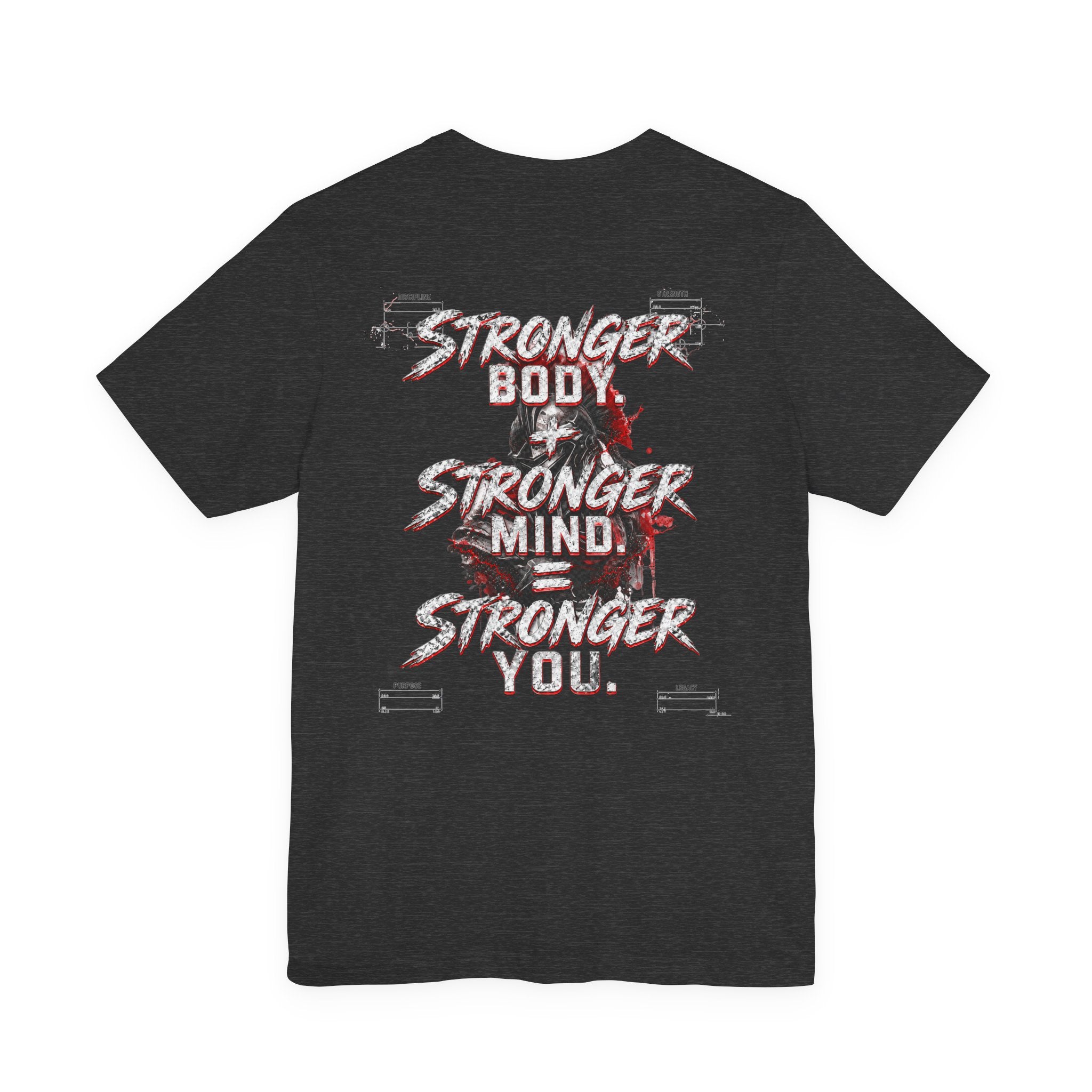 Stronger You Spartan Premium Gym T-Shirt | Forever Uplifting Fitness