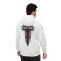 Never Settle™ Signature Premium Hoodie | White | Forever Uplifting Fitness™