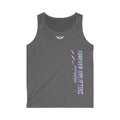 Forever Uplifting Fitness Tank Top — Vertical Graphic Gym Tank