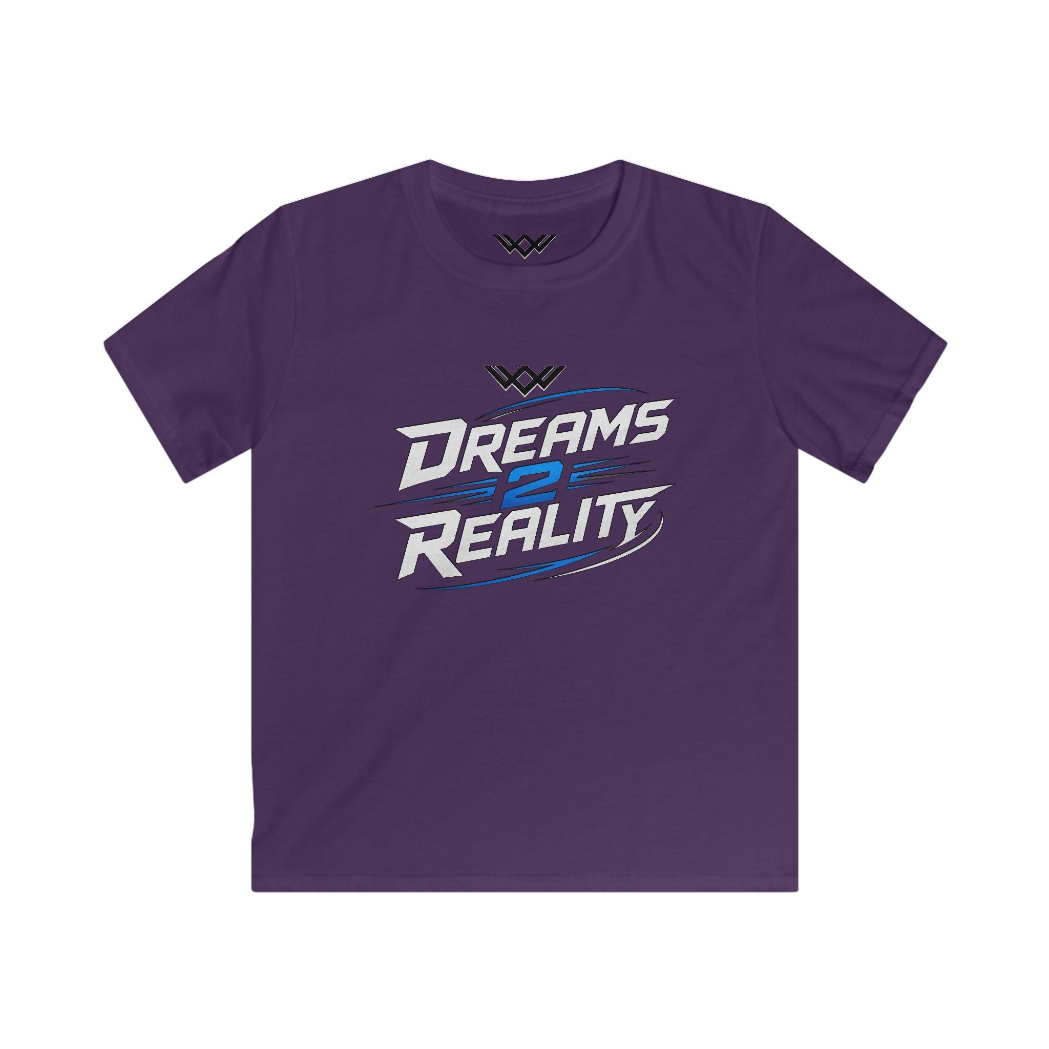 kids motivational graphic tee | Dreams 2 reality