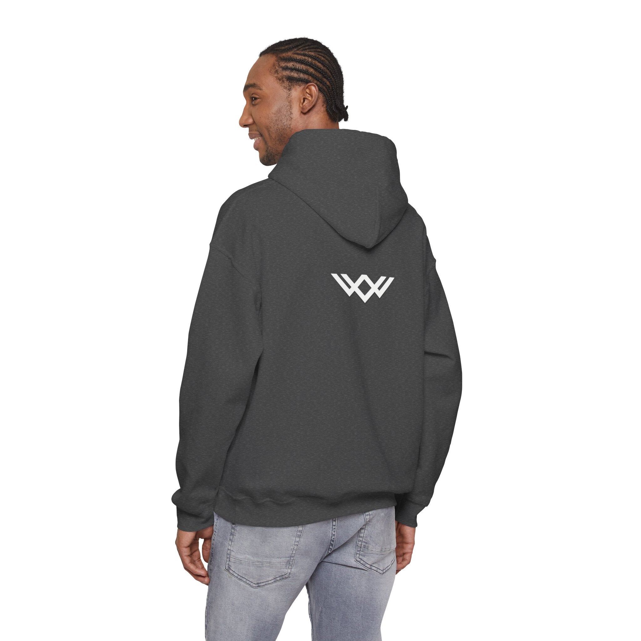 Unisex Signature Front Statement Back Hoodie | FUL