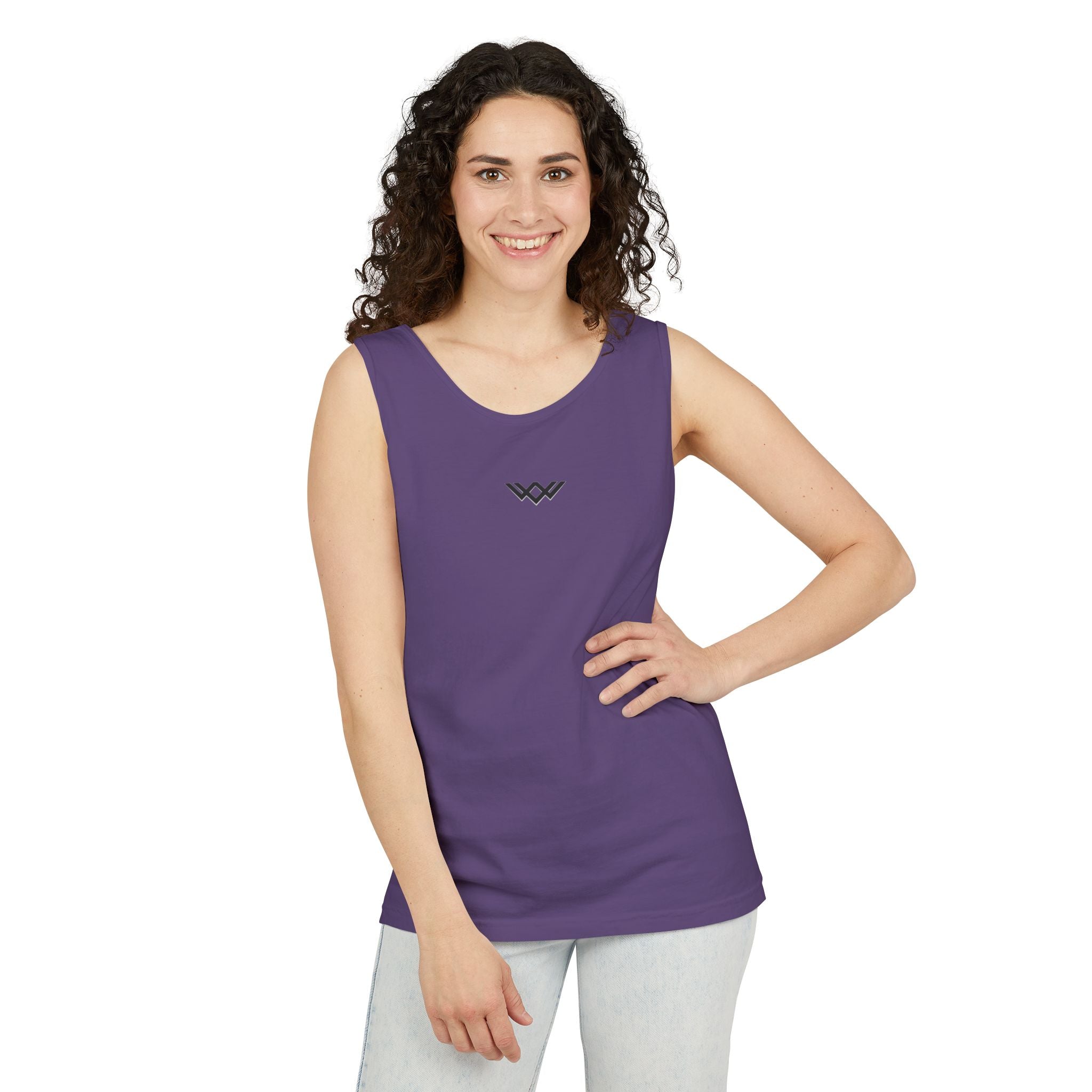 Women's Tank Top — Minimal Centre Chest Logo