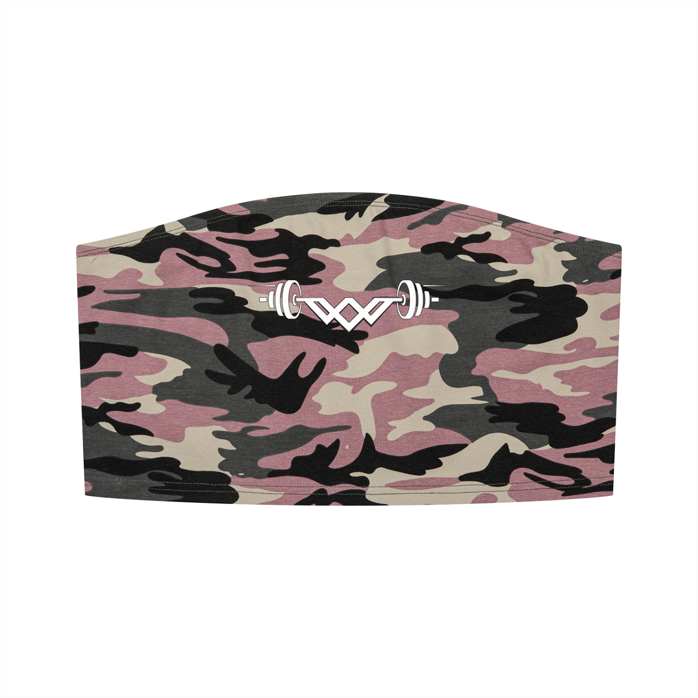 Women's Camo Off-Shoulder Crop T-Shirt