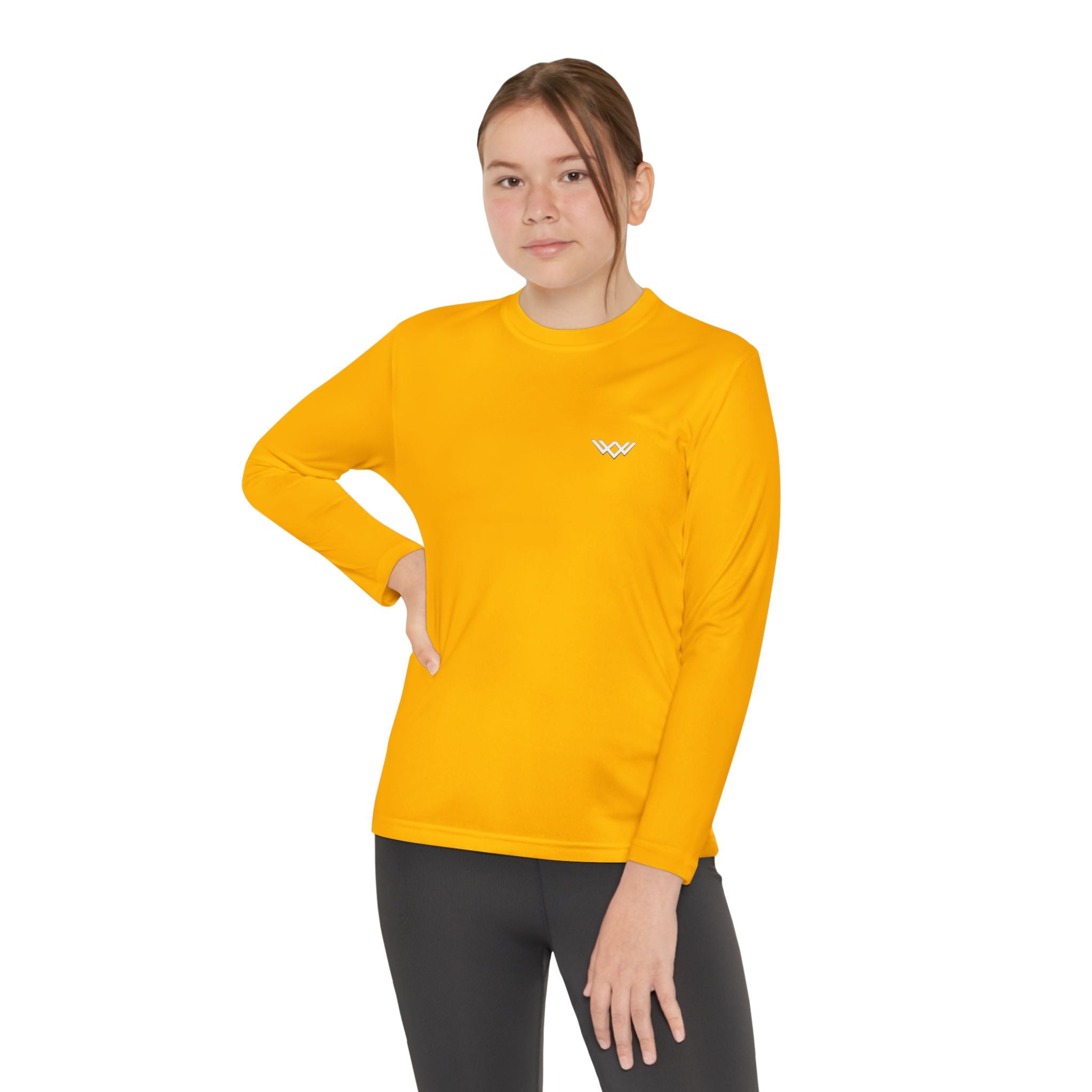 Kids Lightweight Long Sleeve Signature Logo Tee