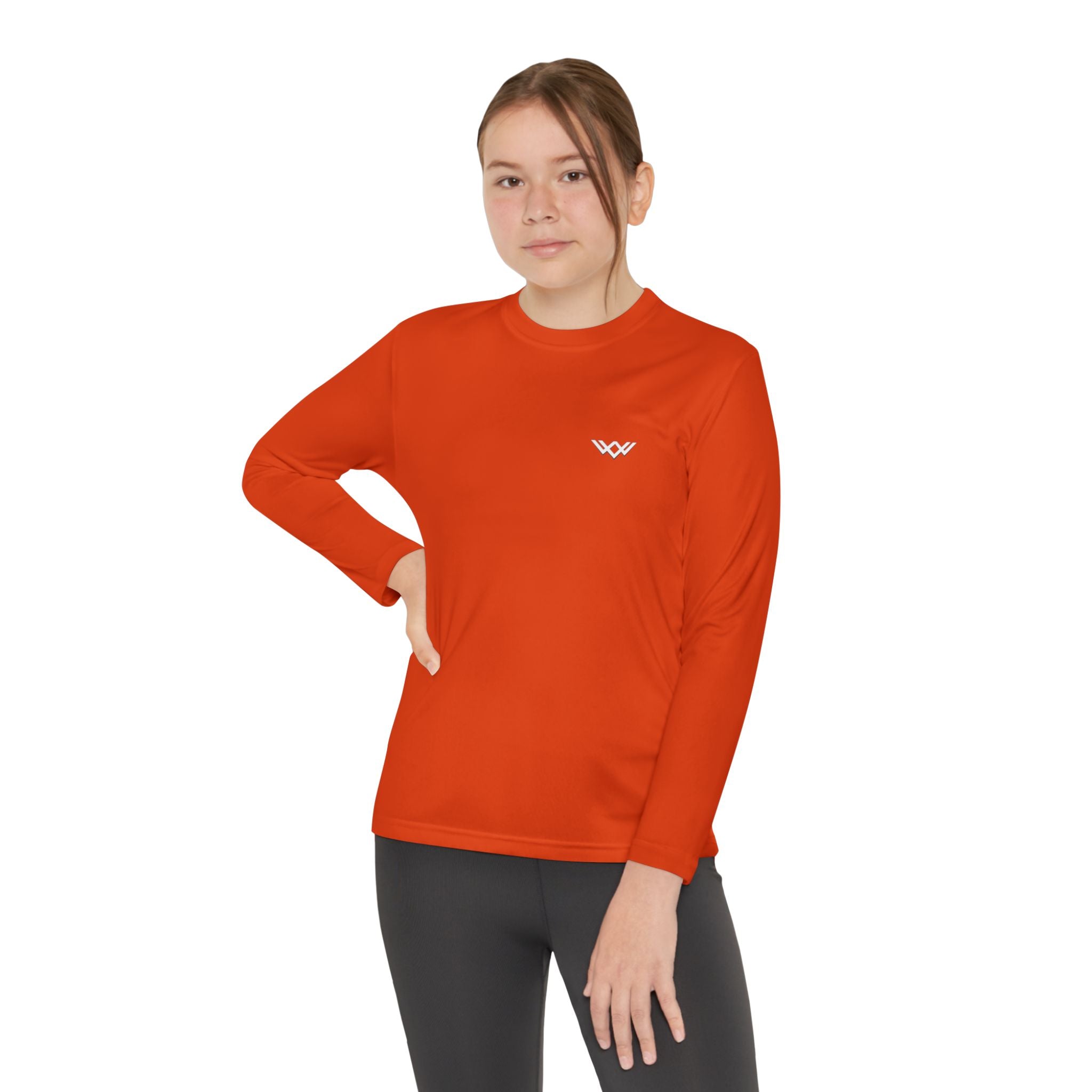 Kids Lightweight Long Sleeve Signature Logo Tee