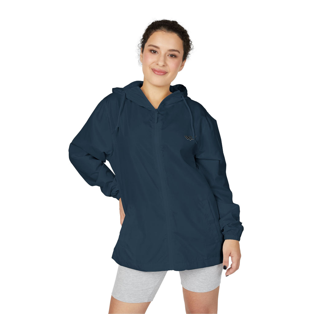 Windbreaker Jacket — Lightweight Full‑Zip Hooded Outerwear