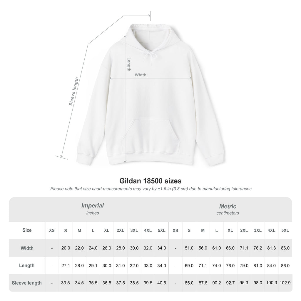 Unisex Signature Front Statement Back Hoodie | FUL