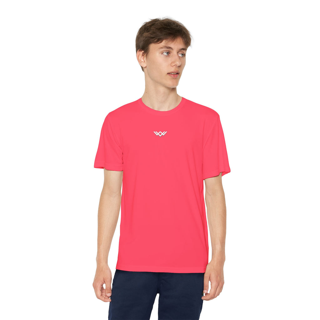 Youth Competitor Tee — Minimalist Chest Logo