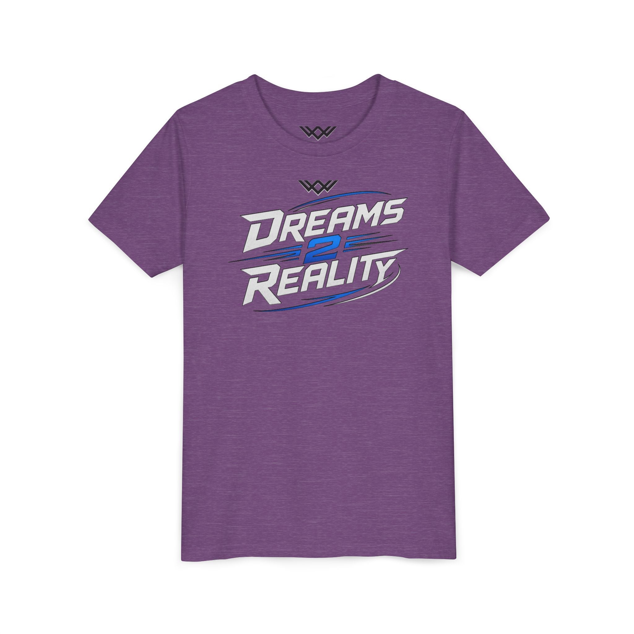 Youths Motivational Graphic Tee Dreams 2 Reality