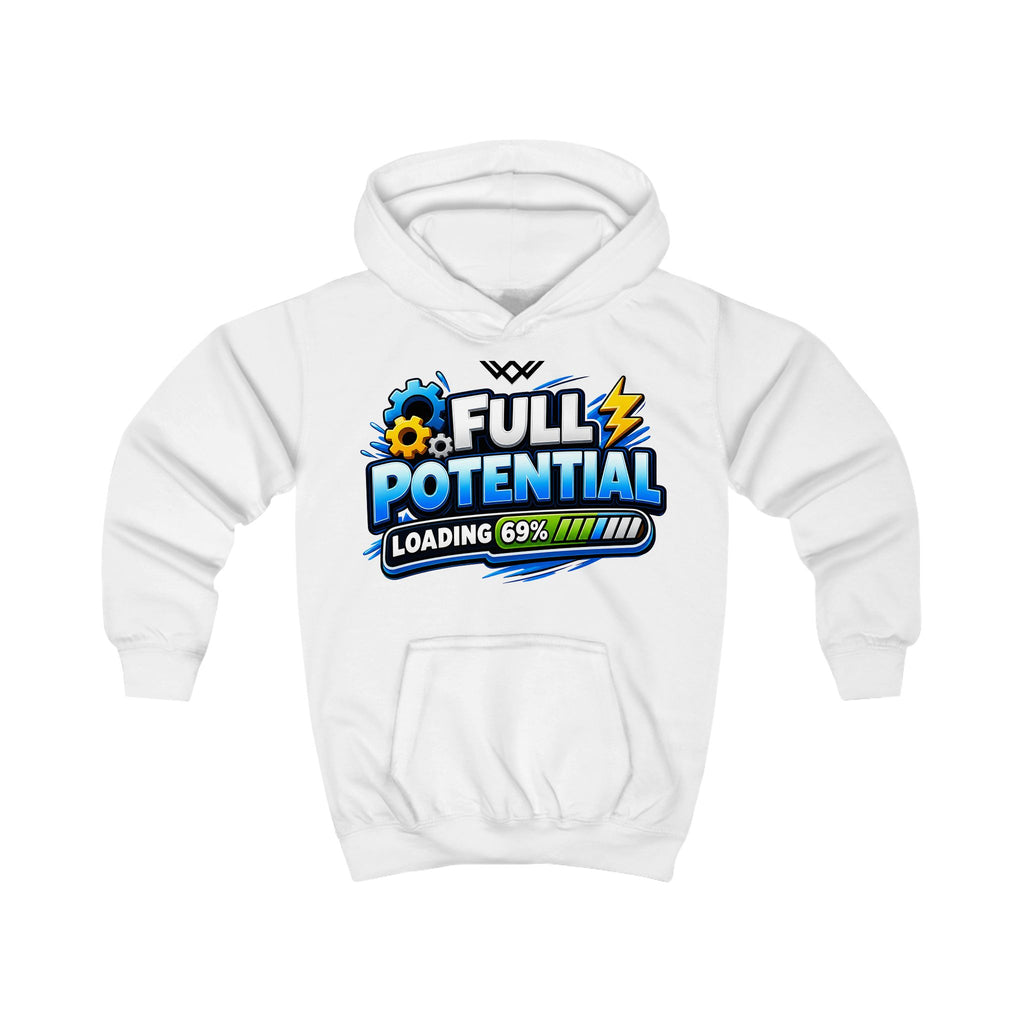Kids – "Full Potential Loading" Graphic Hoodie