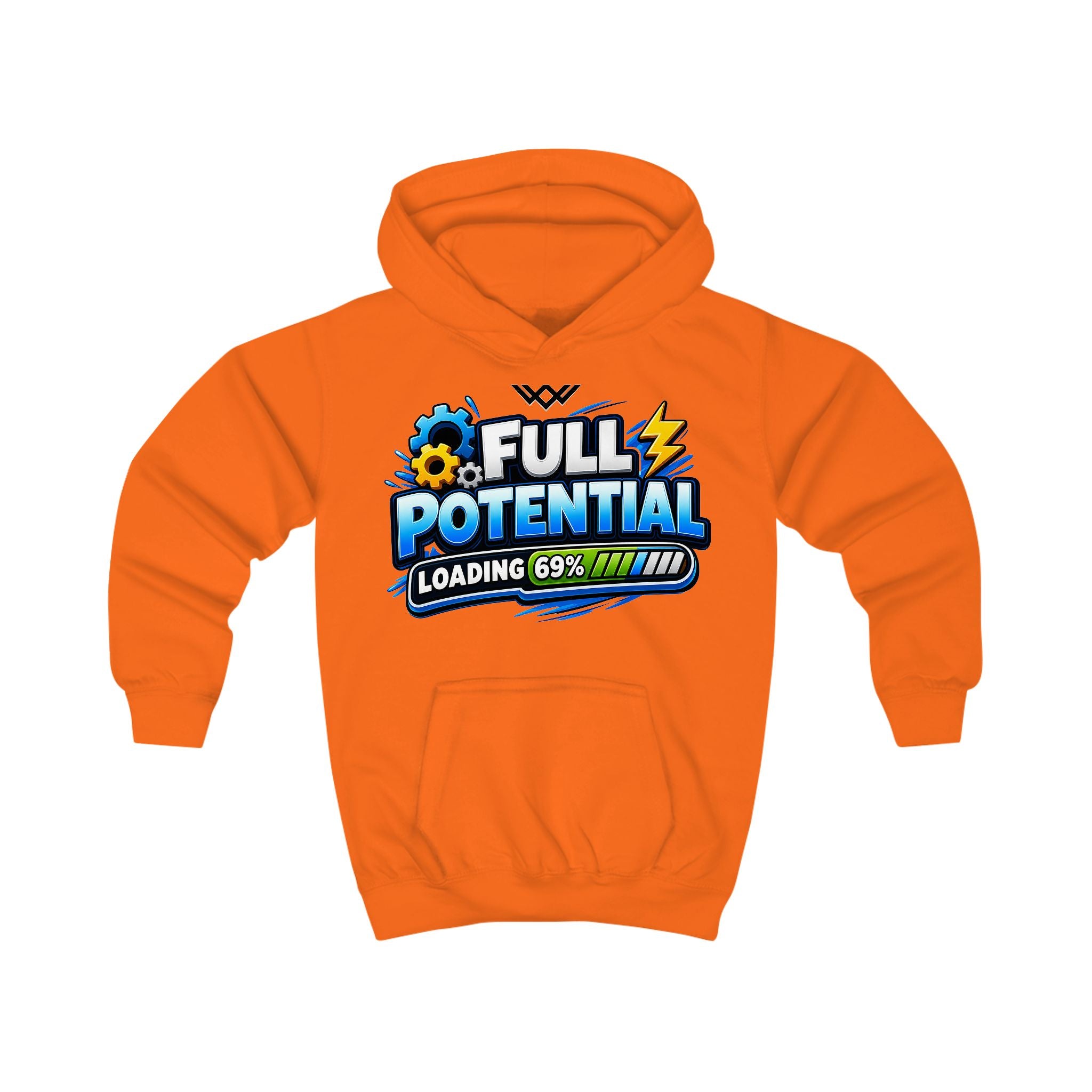 Kids Full Potential Loading Graphic Hoodie
