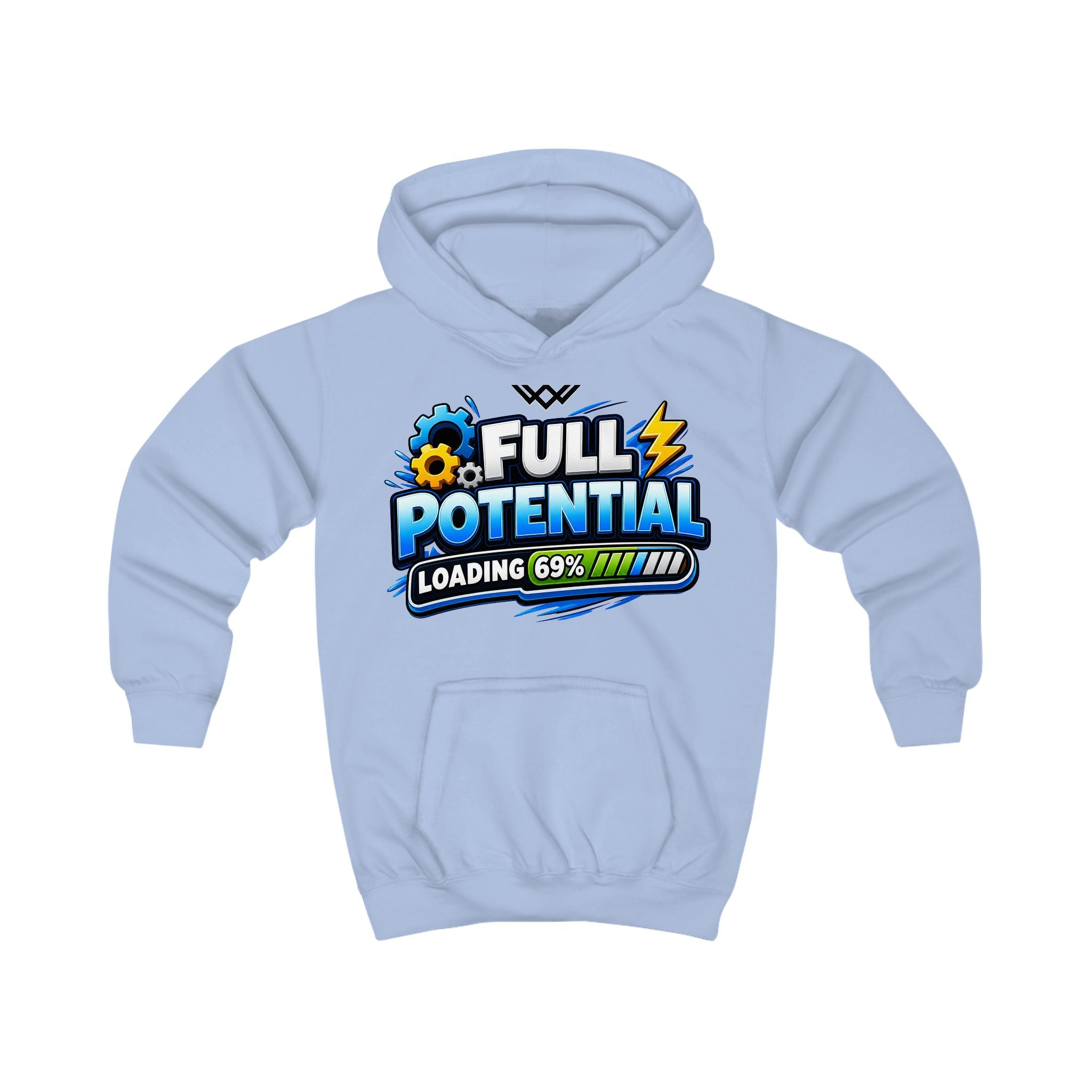 Kids Full Potential Loading Graphic Hoodie