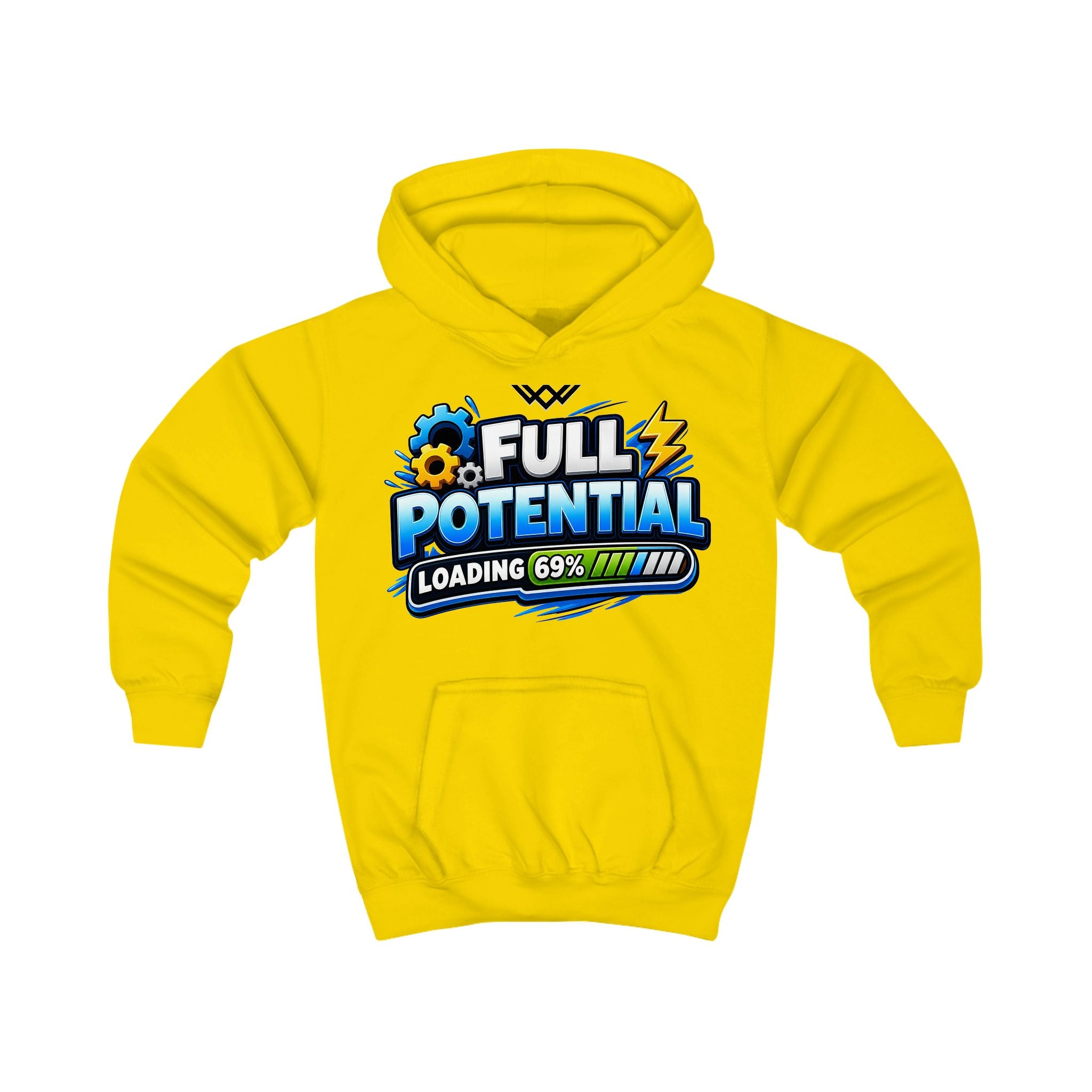 Kids Full Potential Loading Graphic Hoodie