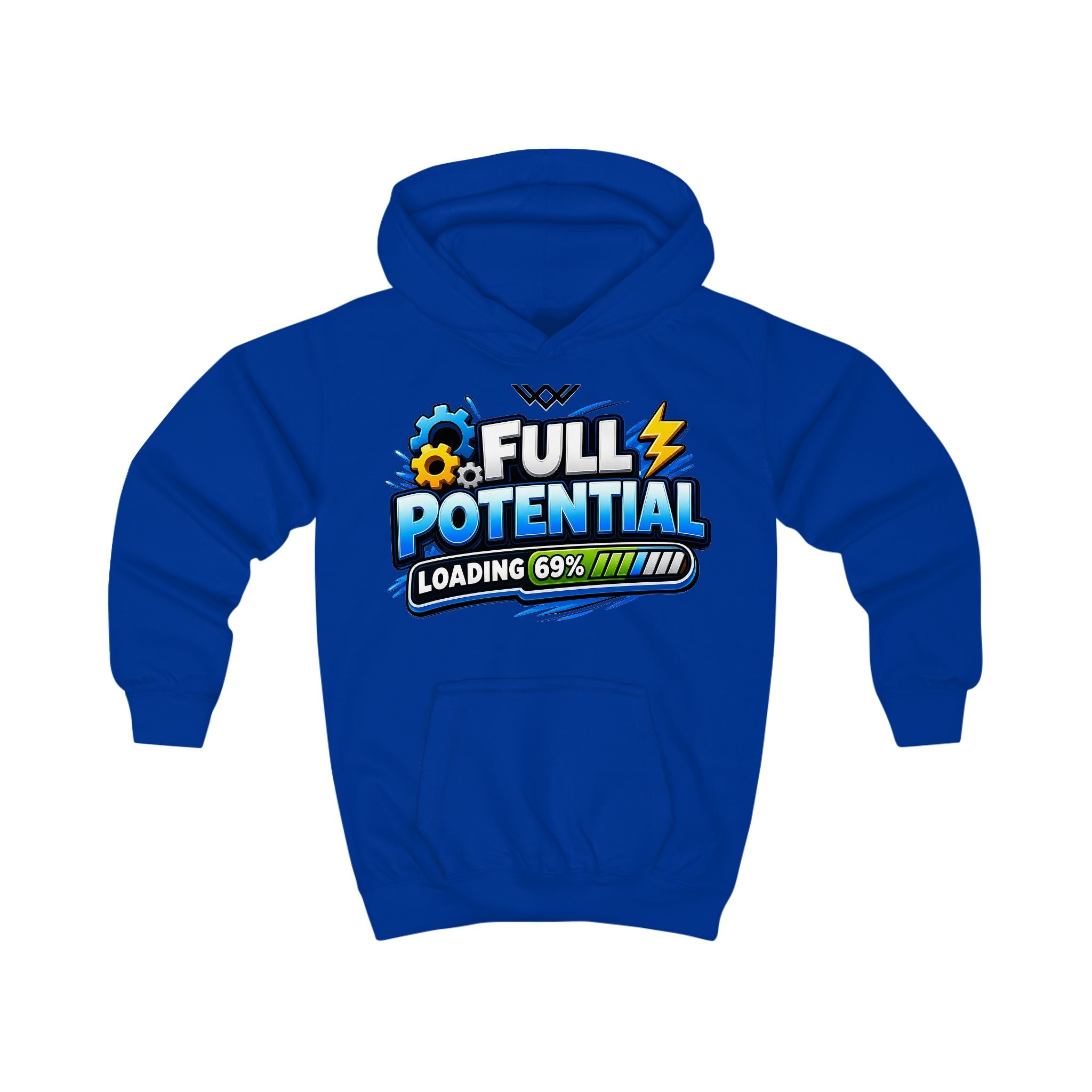 Kids Full Potential Loading Graphic Hoodie