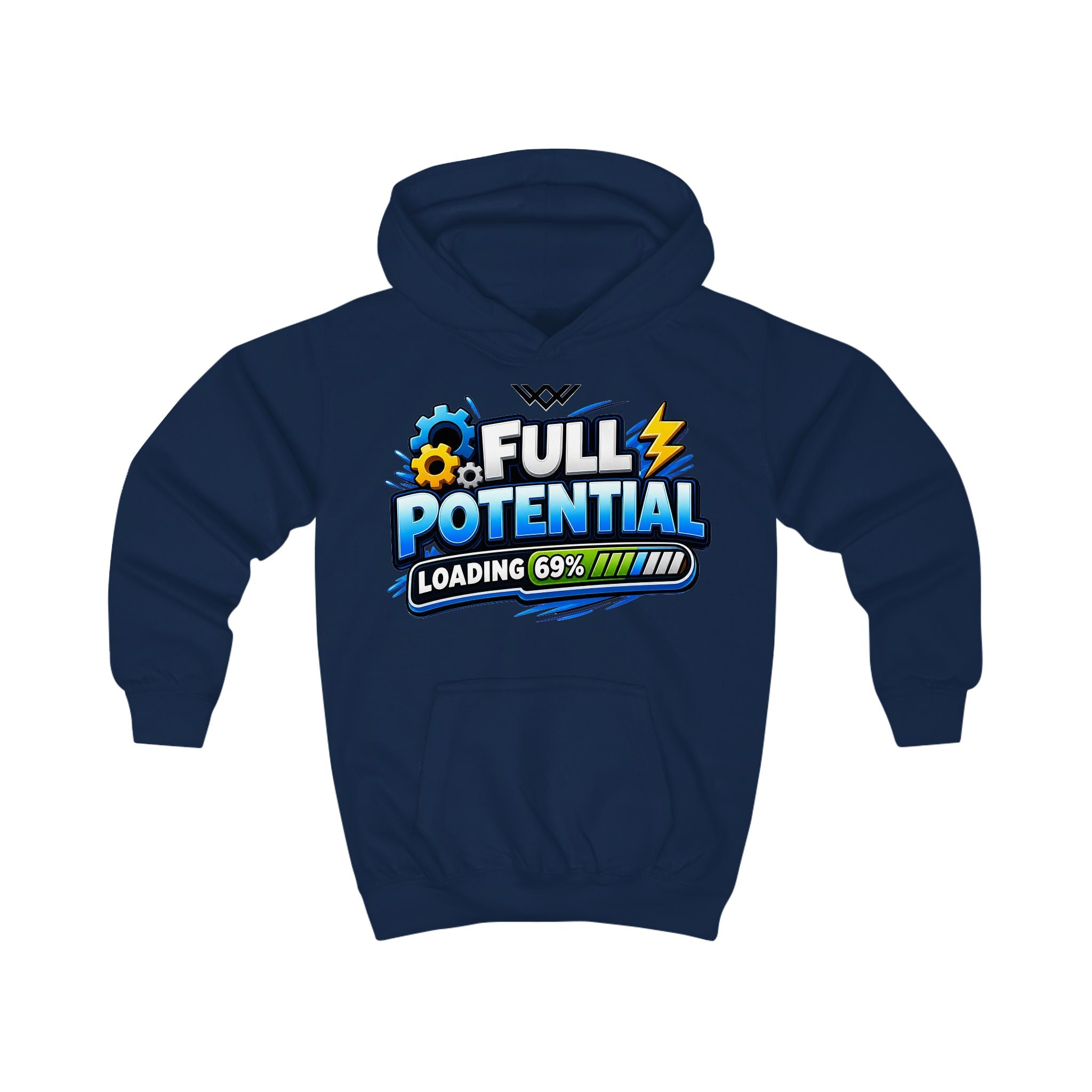 Kids Full Potential Loading Graphic Hoodie