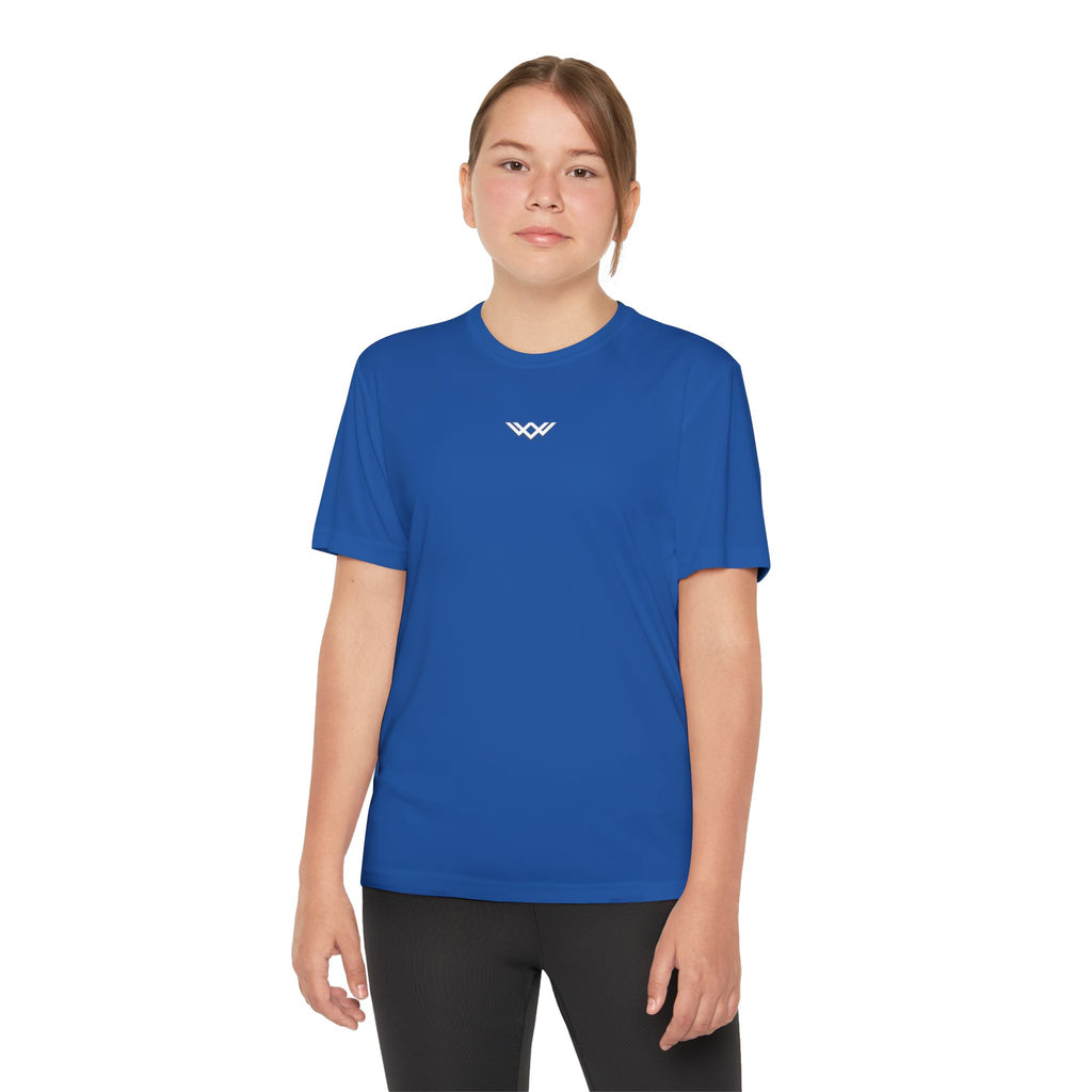 Youth Competitor Tee — Minimalist Chest Logo