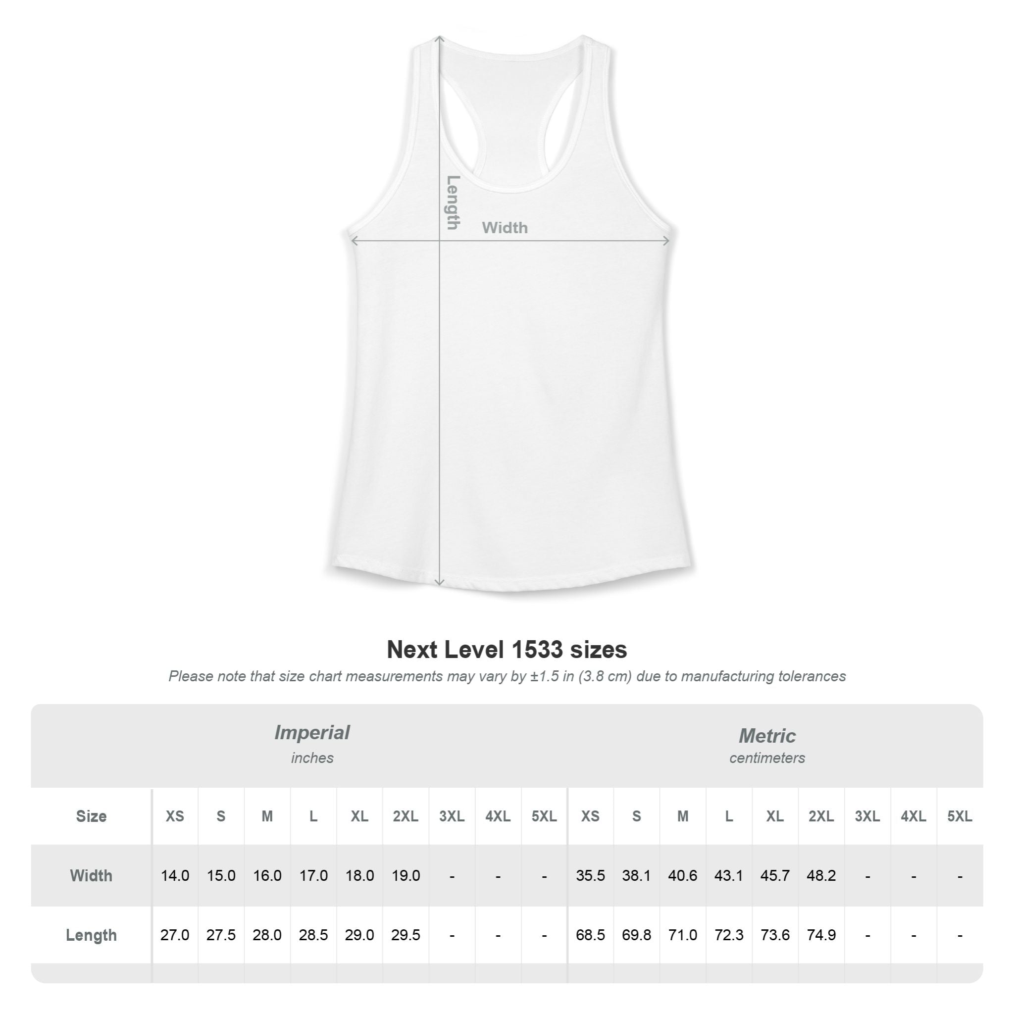 Women's - Racerback Tank top