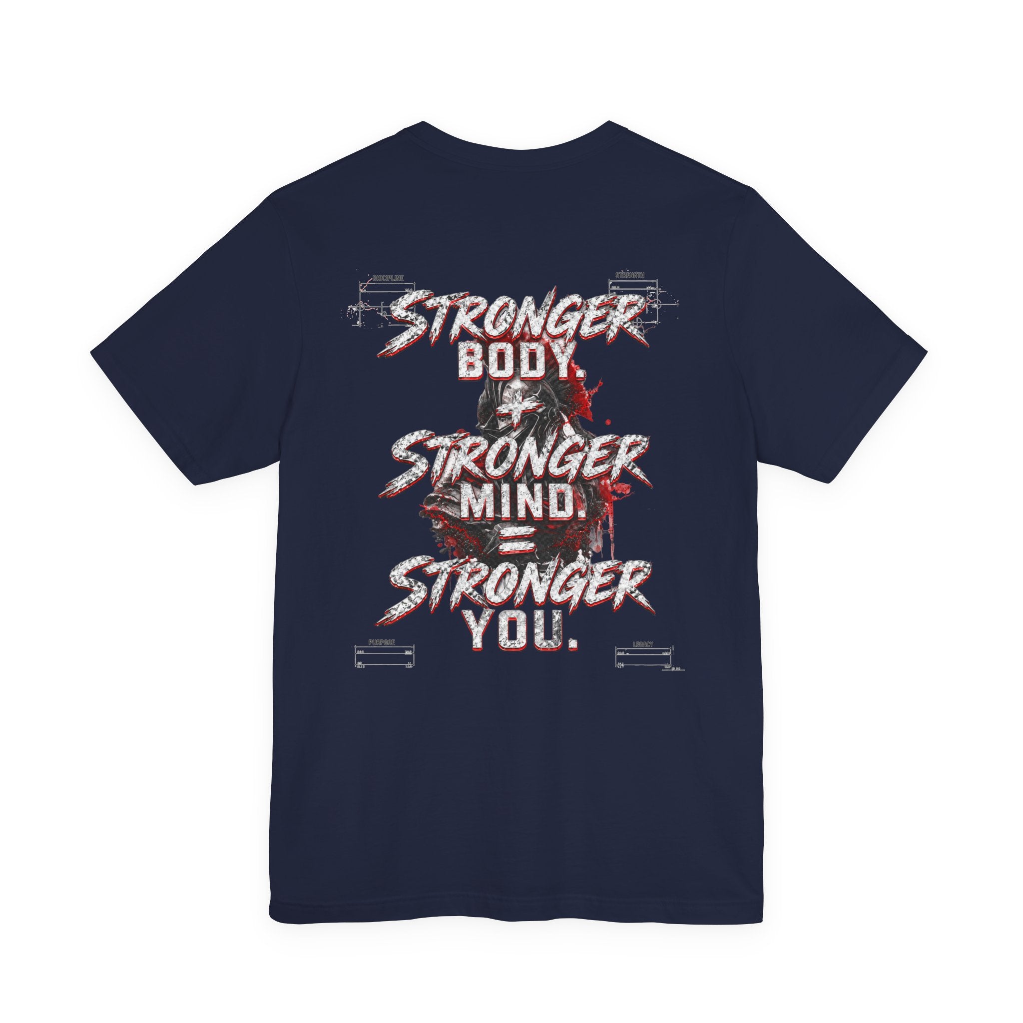 Stronger You Spartan Premium Gym T-Shirt | Forever Uplifting Fitness
