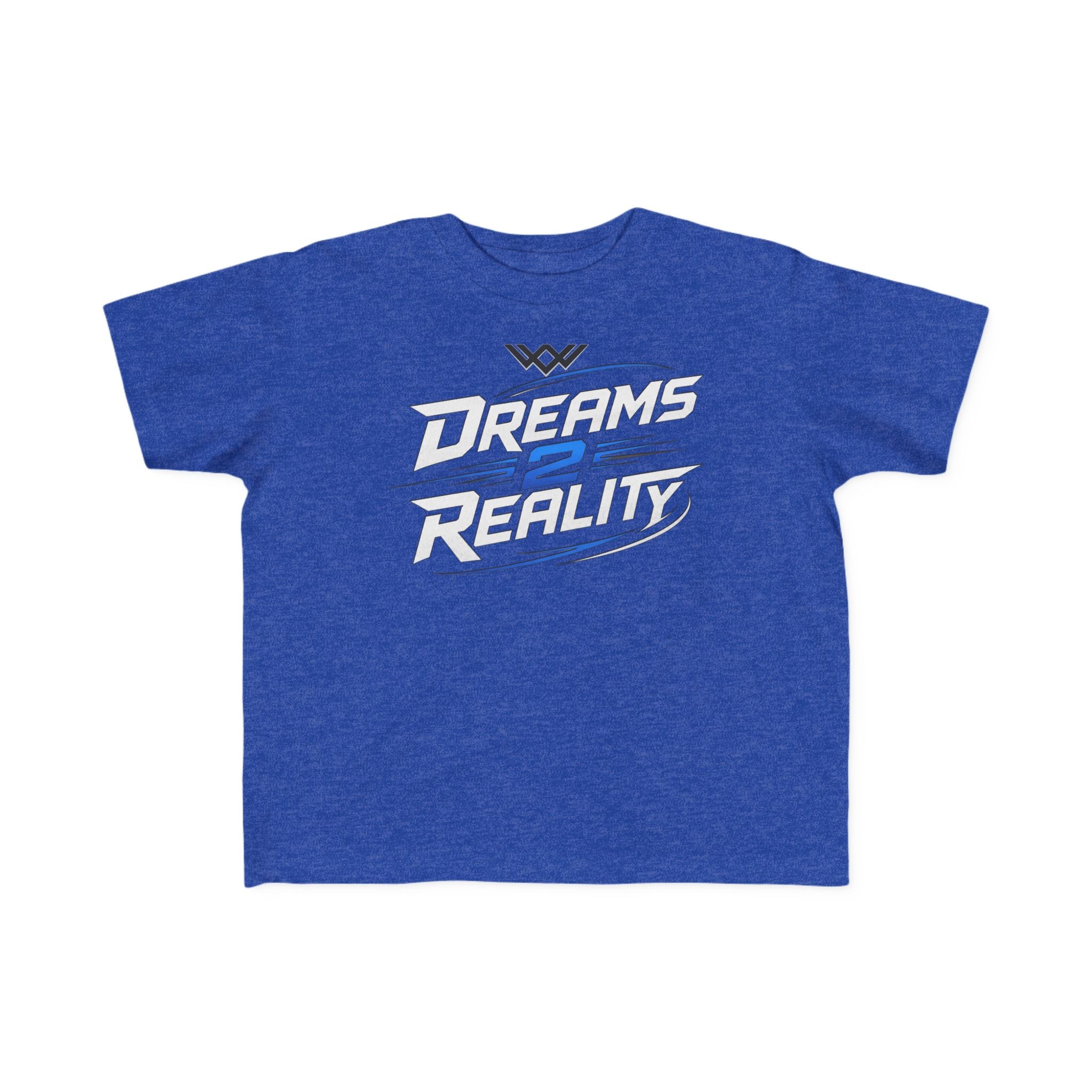 Toddlers Motivational Graphic Tee | Dreams 2 Reality | FUF