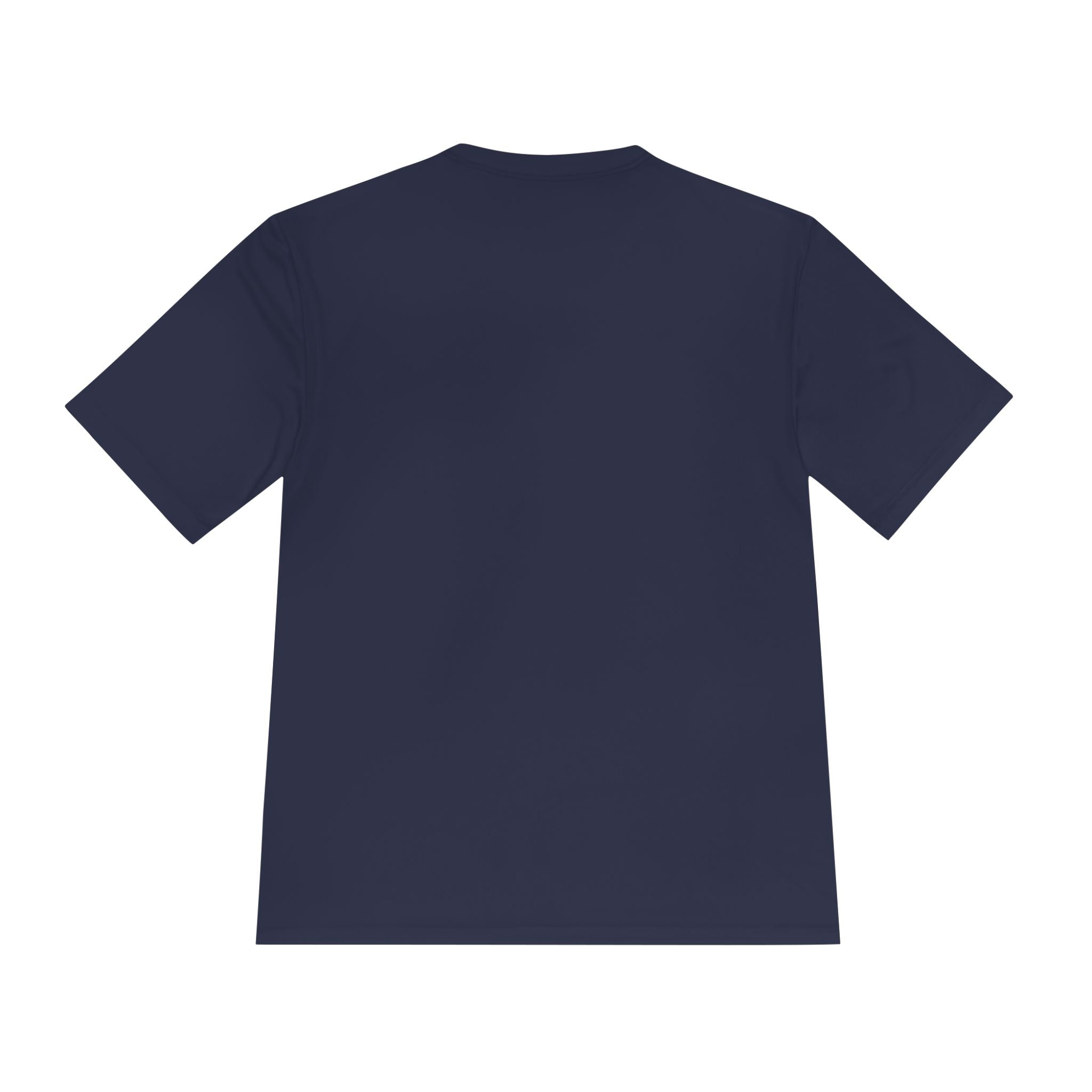 Moisture-Wicking Performance Tee — Minimal Black Chest Logo