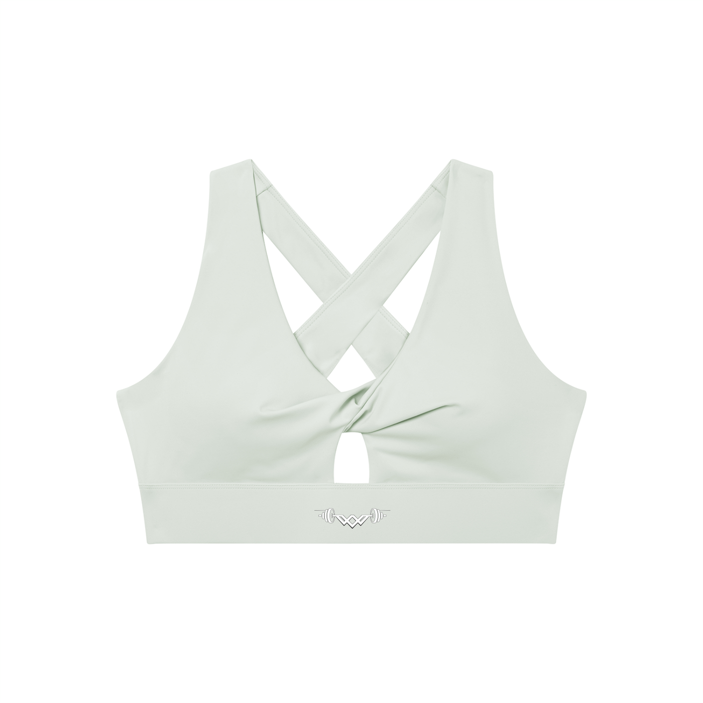 Women's Twist Front V-Neck Sports Bra